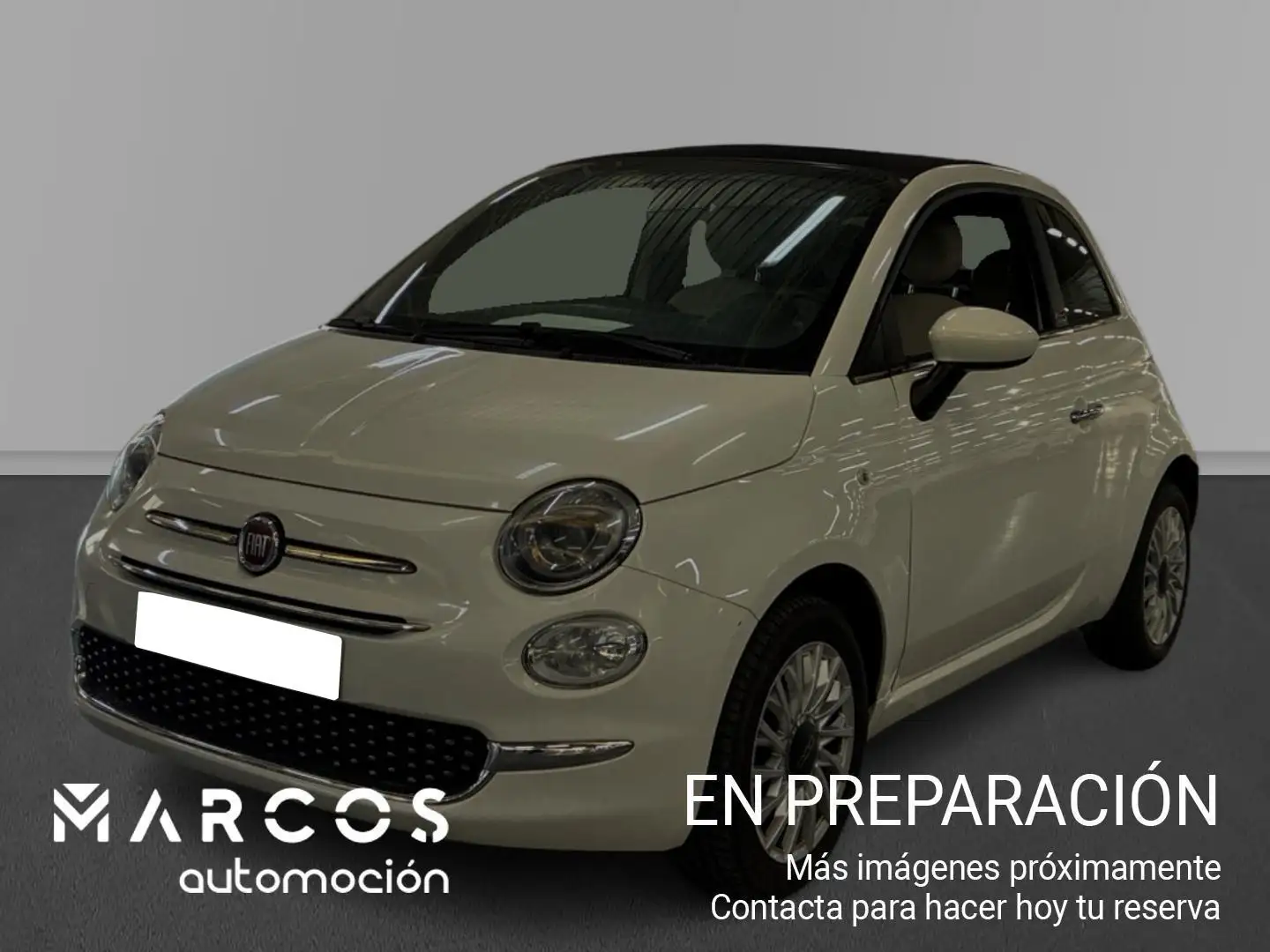 Fiat 500C 1.0 Hybrid Dolcevita 52kW Blanco - 1