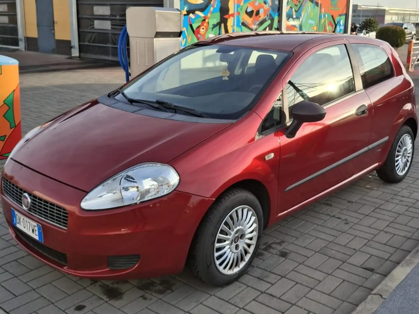 Fiat Grande Punto Grande Punto 3p 1.4  77cv Rosso - 1