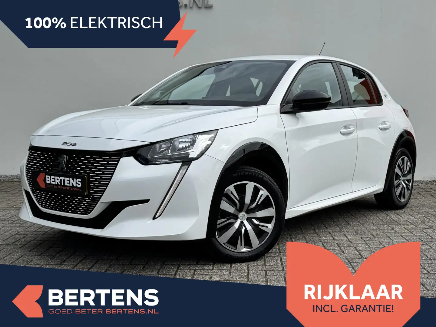 Peugeot e-208 EV Active 50 kWh | 3 fase | Apple Carplay | Meer f Bianco - 1