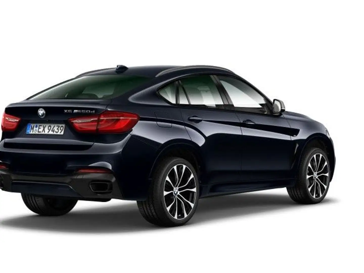 BMW X6 M d M Sportpaket Navi Prof. Head Up ACC 21-Z Schwarz - 2