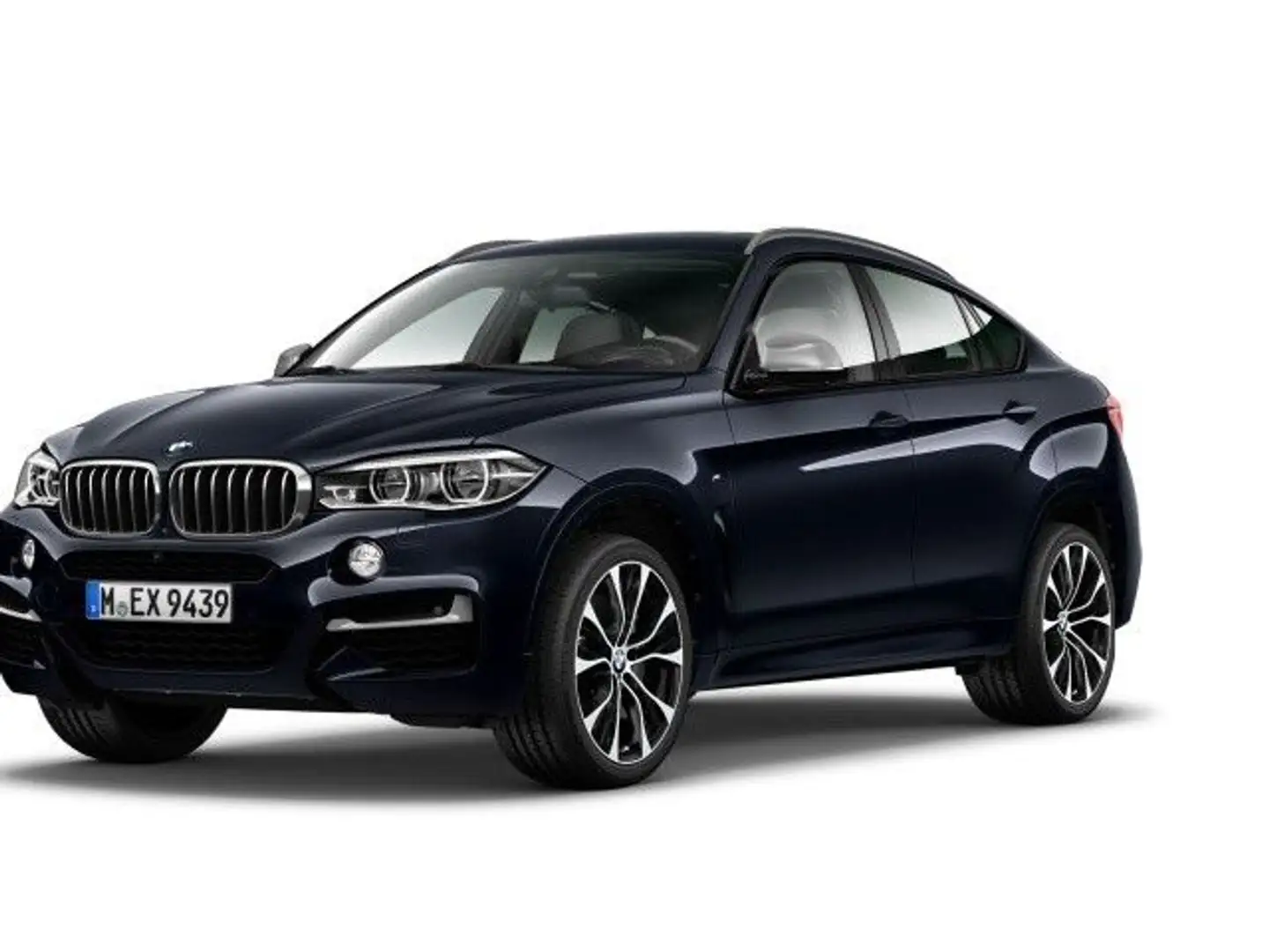 BMW X6 M d M Sportpaket Navi Prof. Head Up ACC 21-Z Schwarz - 1