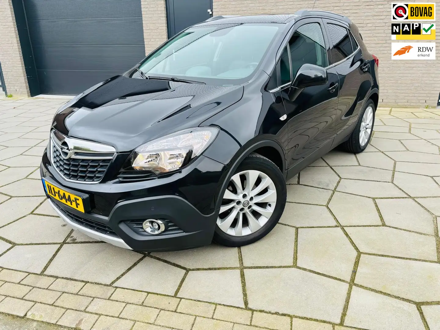 Opel Mokka 1.4 T Cosmo|Automaat|Climate|elec glazen schuif/ka Schwarz - 1