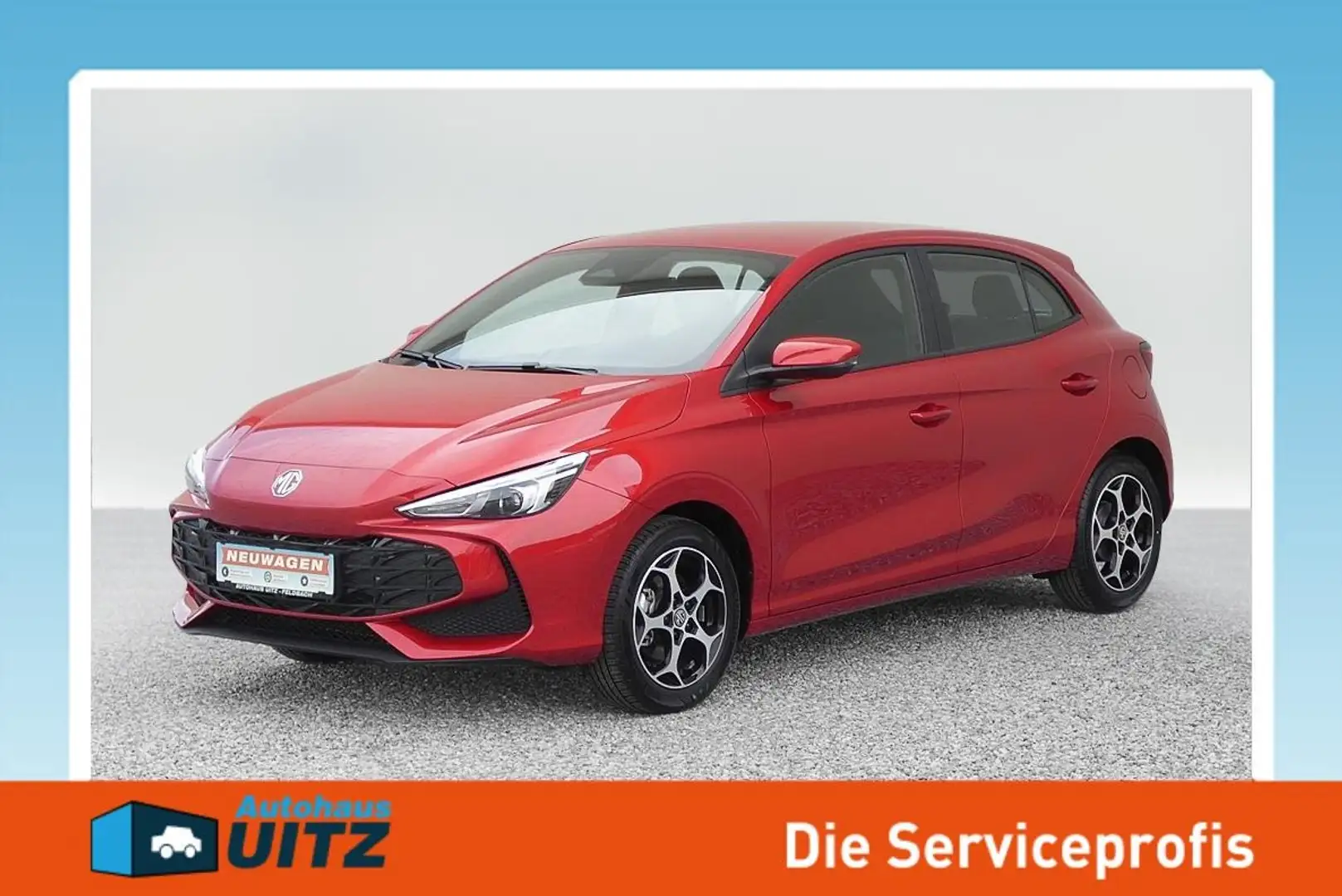 MG MG3 Comfort +ACC+RFK+Navi+LED Красный - 1
