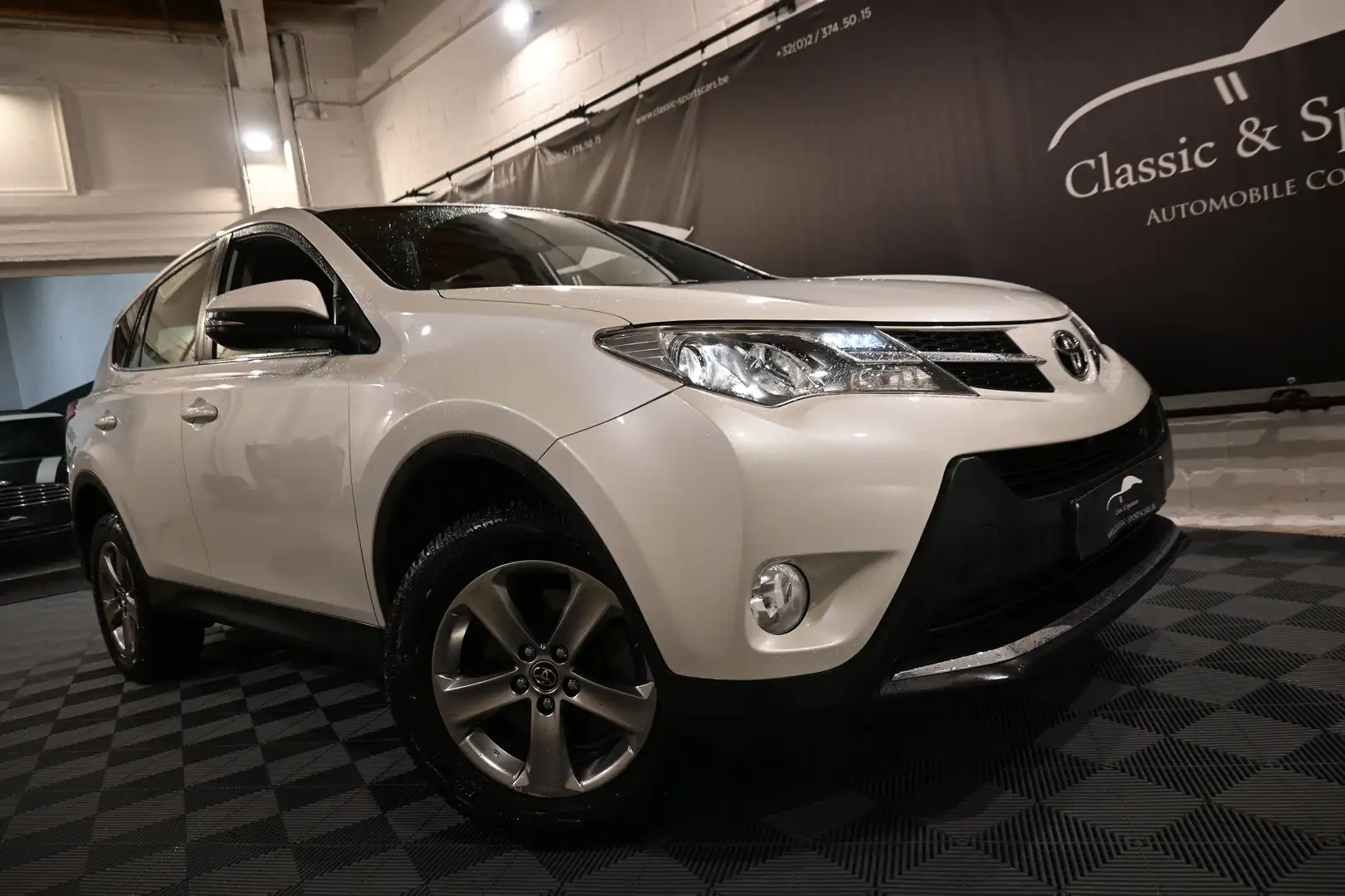 Toyota RAV 4 2.0 D-4D / CAMERA / GPS NAVI / LEDS / CRUISE ! Blanc - 2