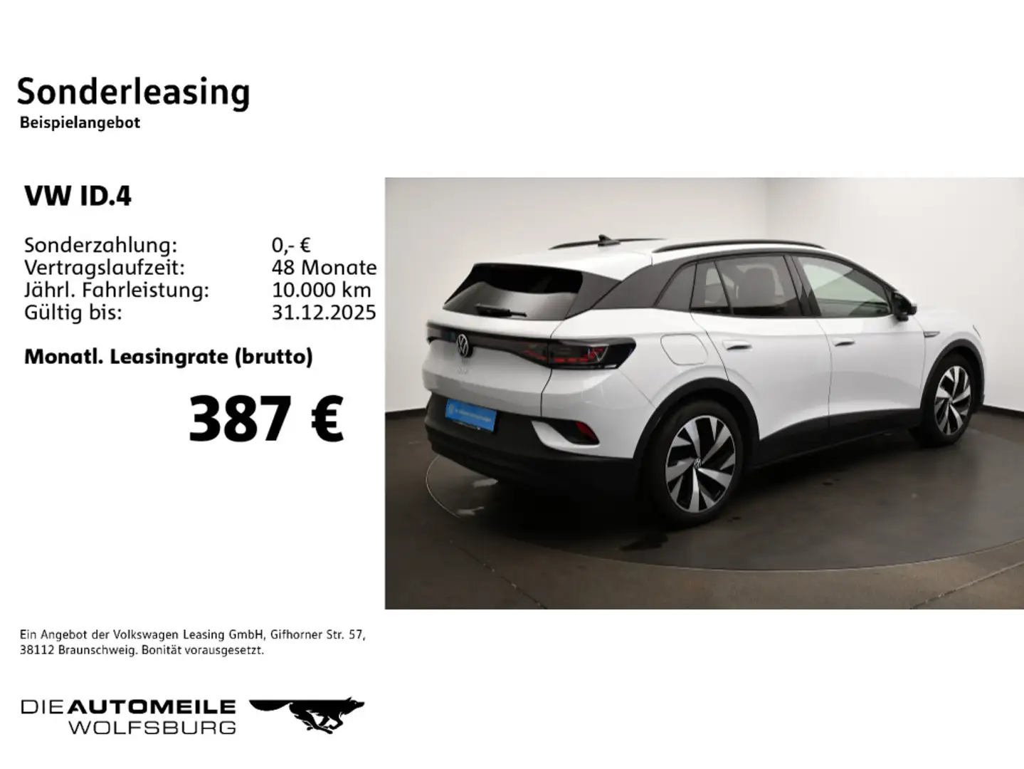 Volkswagen ID.4 Pro Performance Matrix/AHK/ACC Weiß - 2