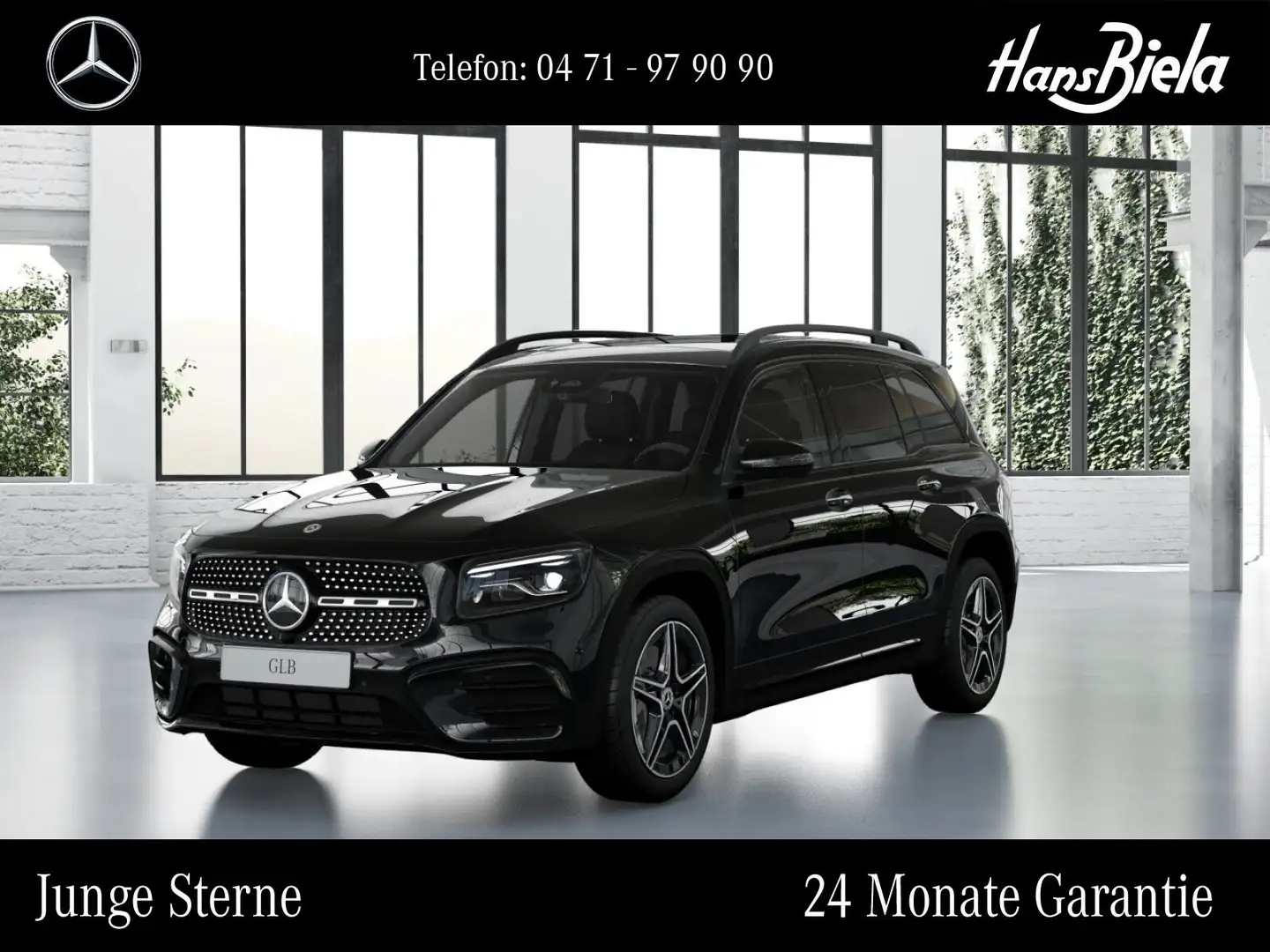 Mercedes-Benz GLB 220 GLB 220 4M AMG Prem/Night/Pano/Sound/Multi/360° Schwarz - 1