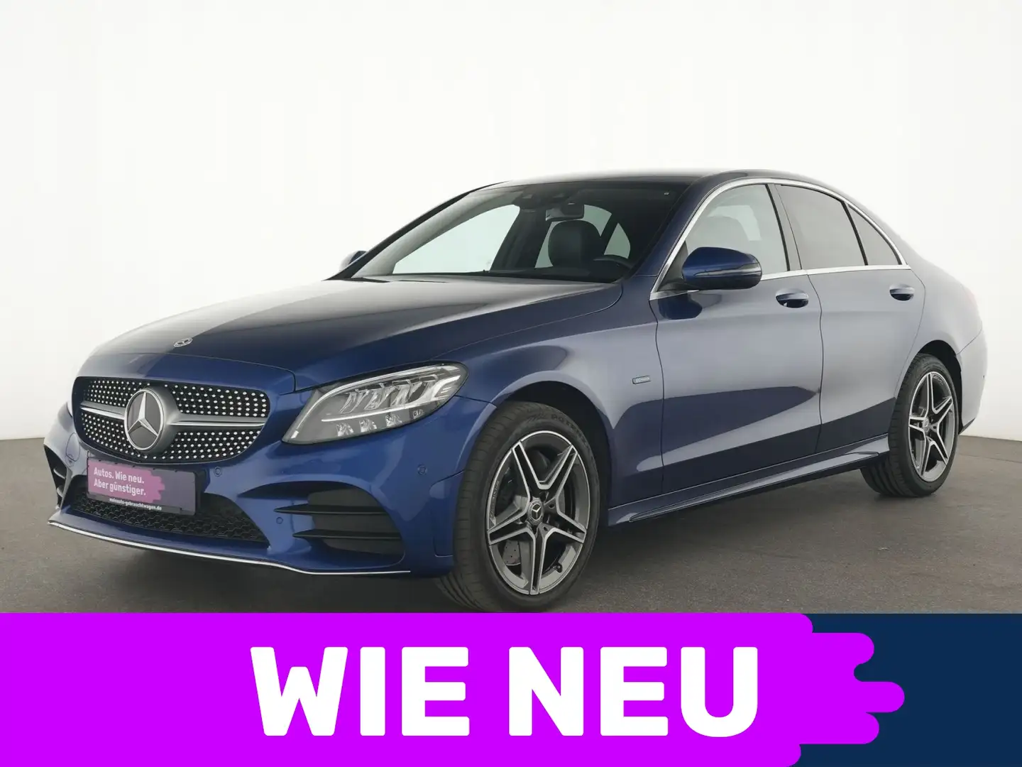 Mercedes-Benz C 300 e AMG Line HeadUp|Burmester|LED|SHZ|Navi Blau - 1