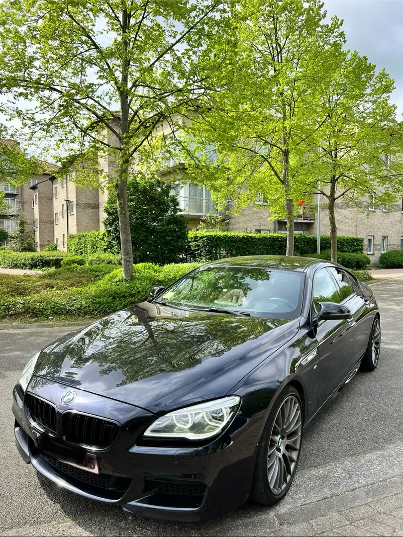 BMW 640 640d Gran Coupe Bleu - 1