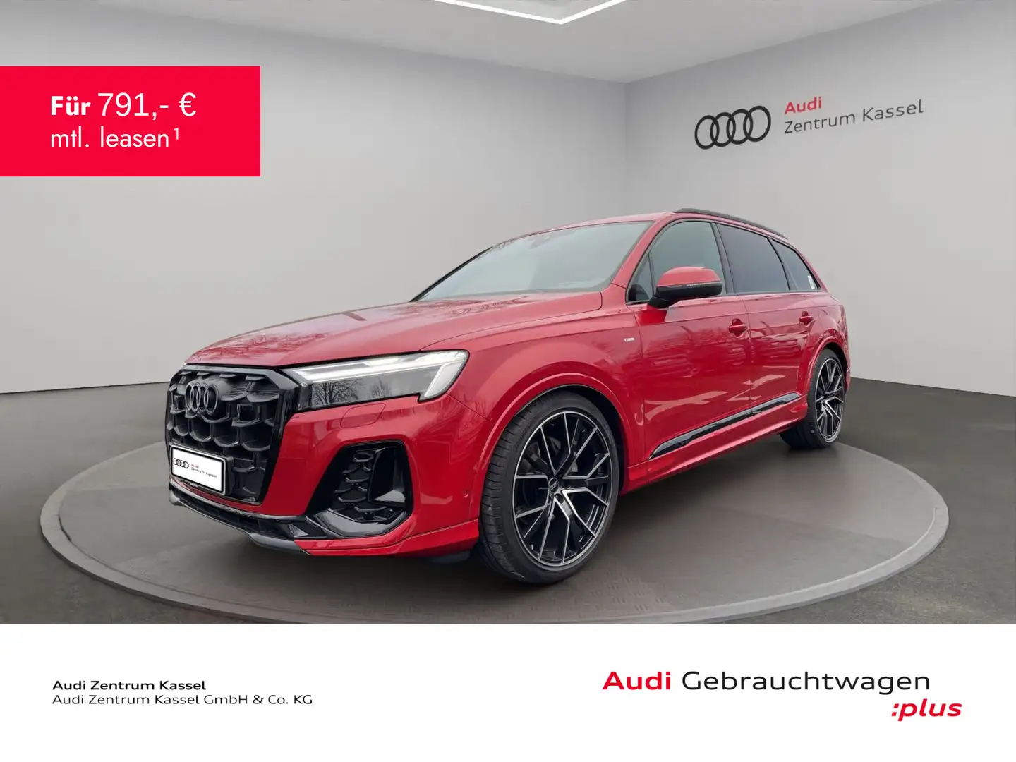 Audi Q7 45 TDI quattro S line Matrix B&O Pano HuD AHK Rot - 1