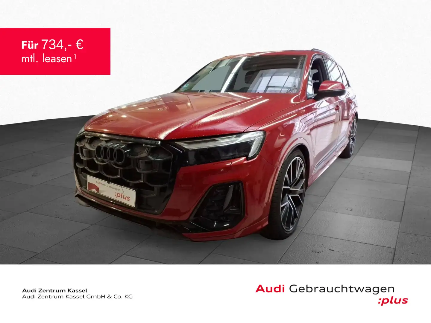 Audi Q7 45 TDI quattro S line Matrix B&O Pano HuD AHK Rot - 1