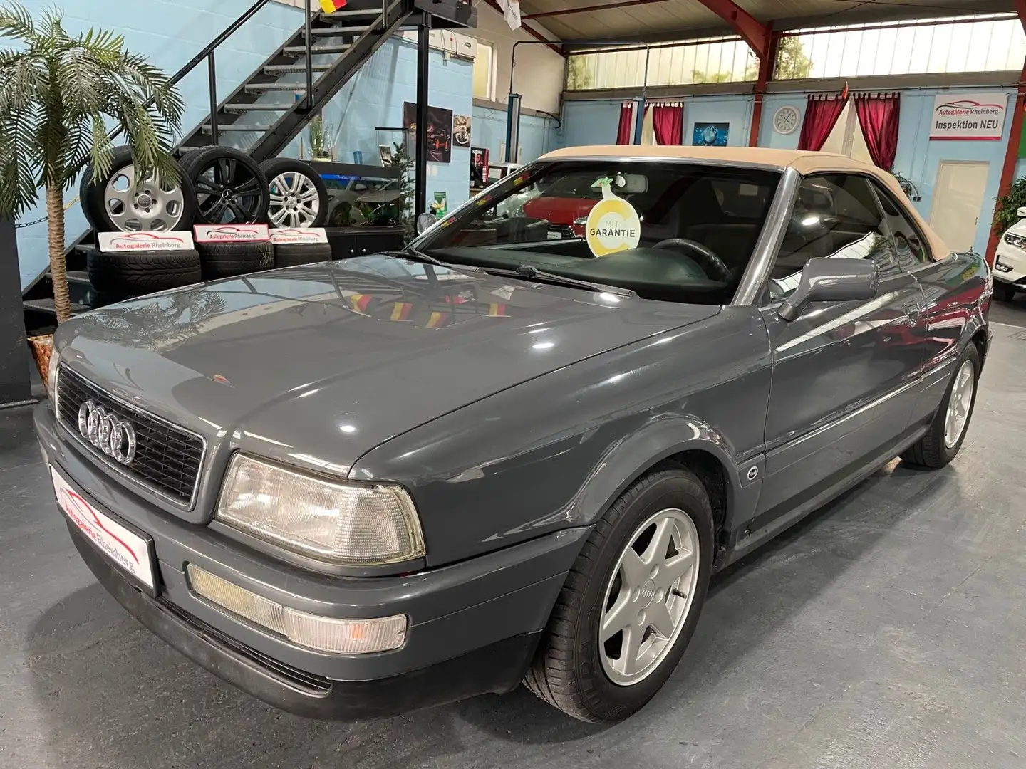 Audi Cabriolet 2.3*AUTOMATIK*SAMMLER*OLDTIMER*TÜV NEU Gri - 1