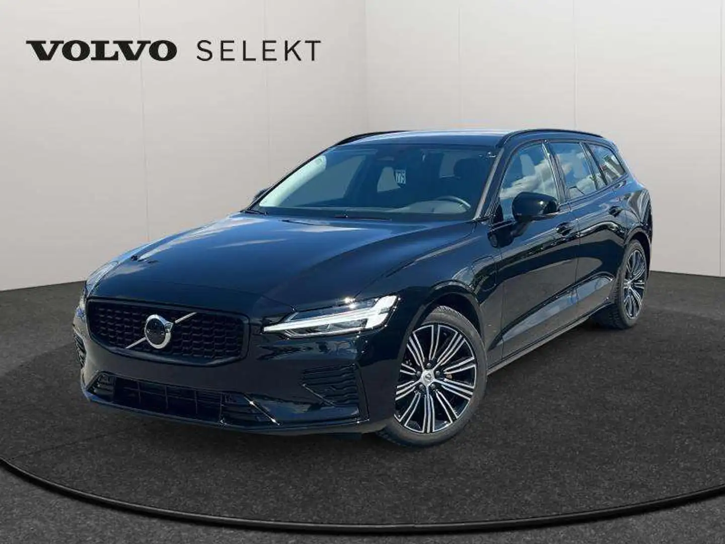 Volvo V60 T6 Plus Dark / Hybride Grijs - 1