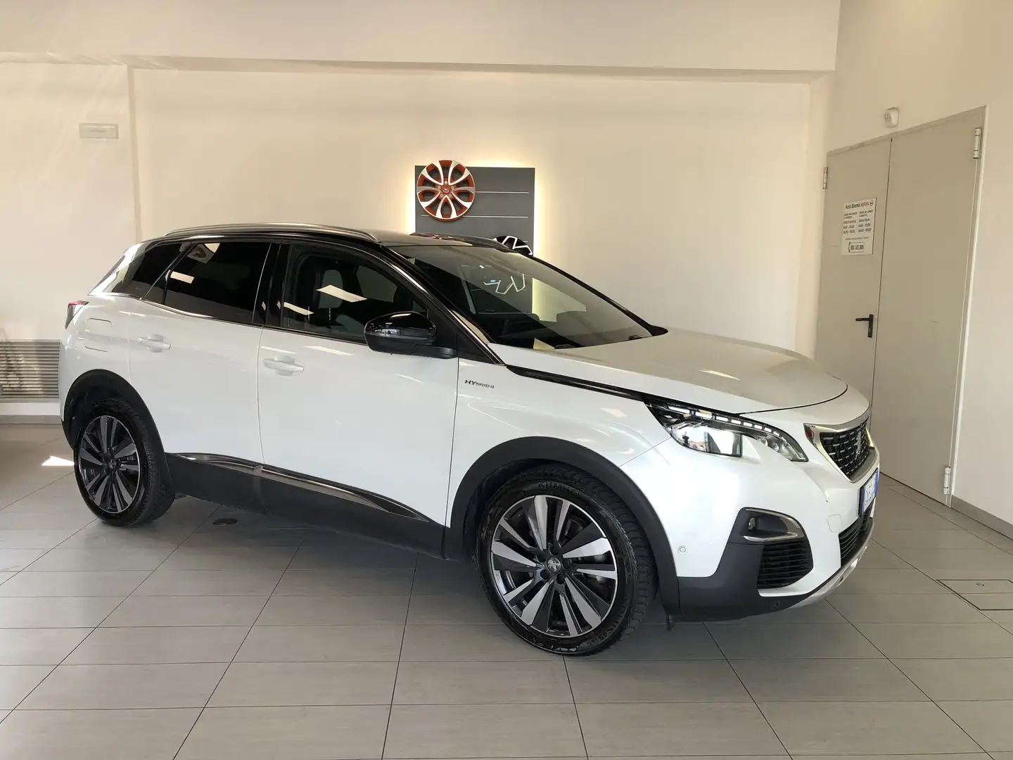 Peugeot 3008 3008 1.6 hybrid4 phev GT 300cv e-eat8 Blanc - 1