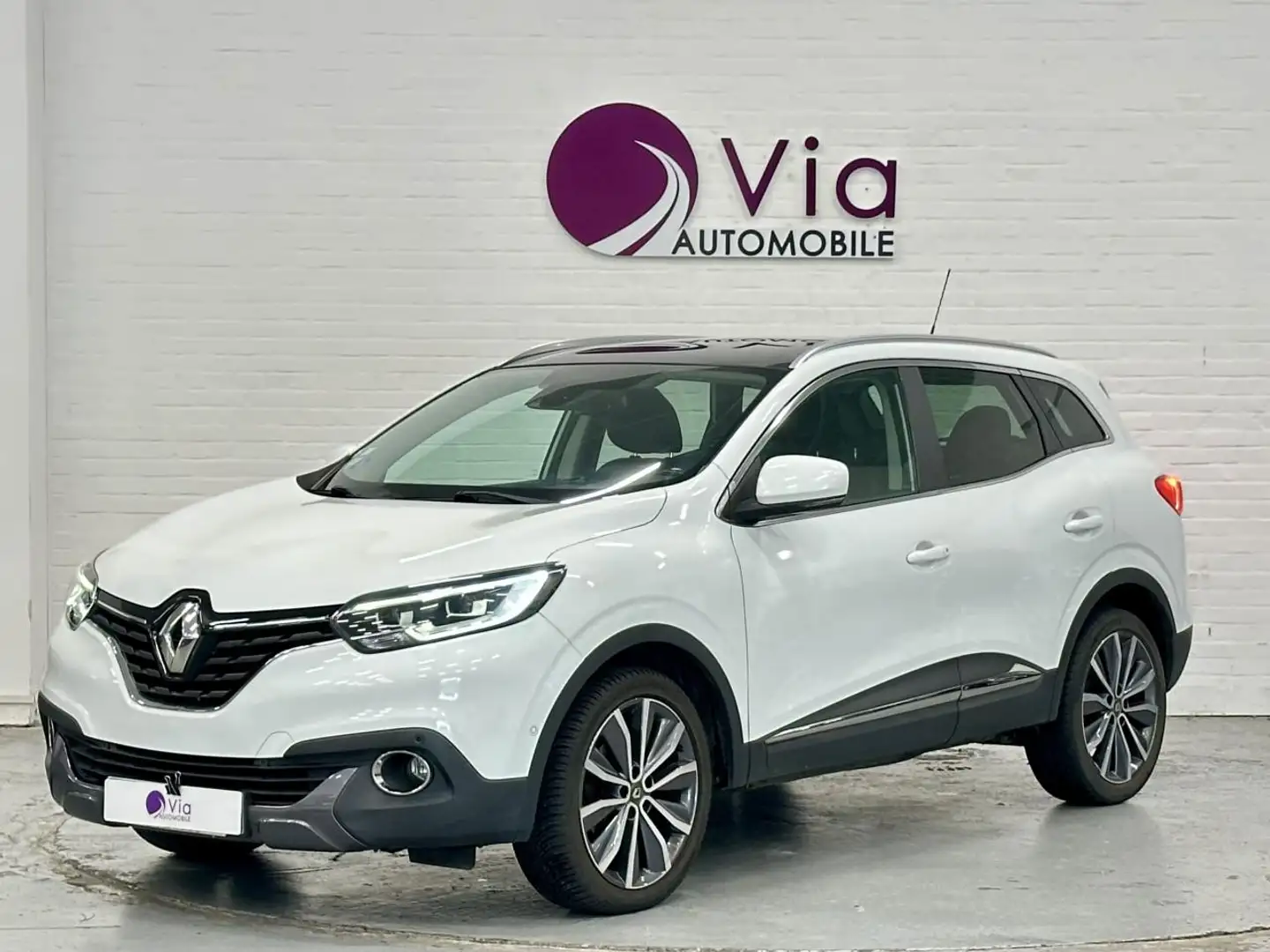 Renault Kadjar 1.2 ENERGY TCE 130 INTENS / TOIT PANORAMIQUE Blanc - 1