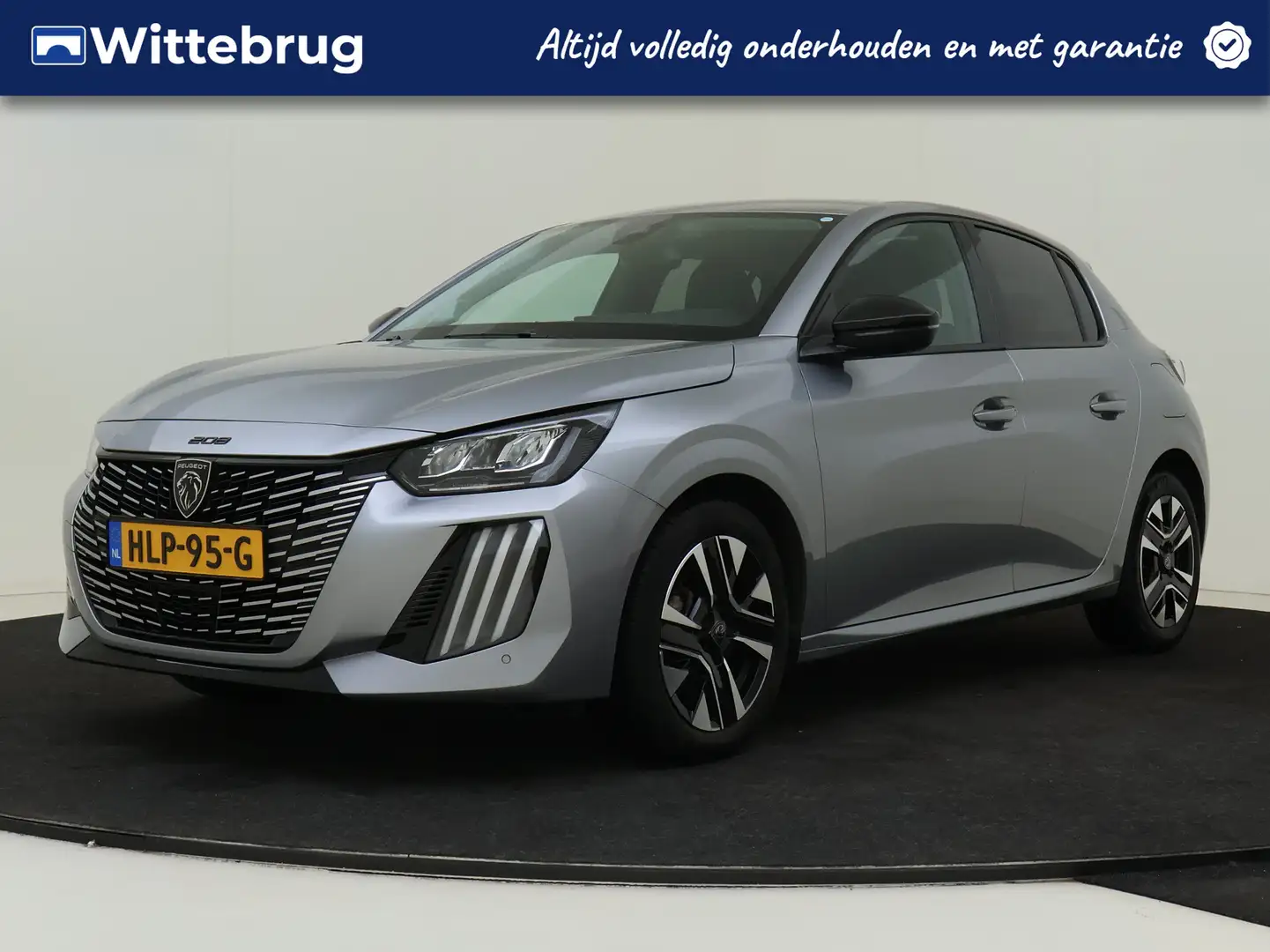 Peugeot 208 1.2 PureTech 100 Allure Grijs - 1