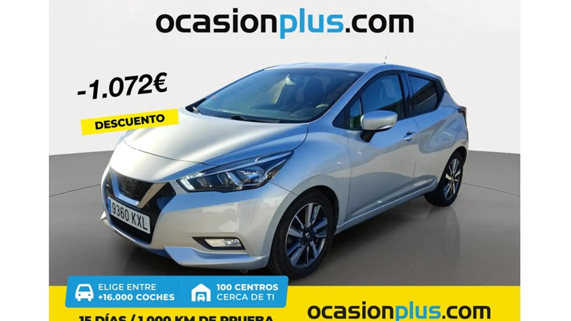 Nissan Micra 1.5dCi S&S Acenta 90 Plateado - 1