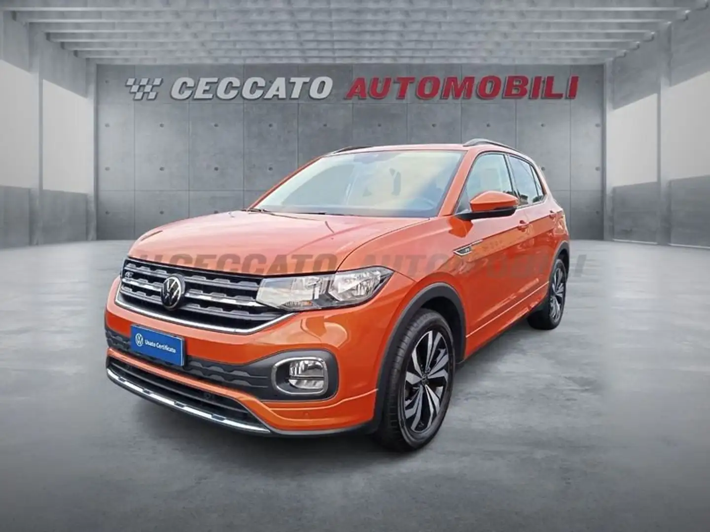 Volkswagen T-Cross 2019 1.0 tsi Sport 110cv Arancione - 1