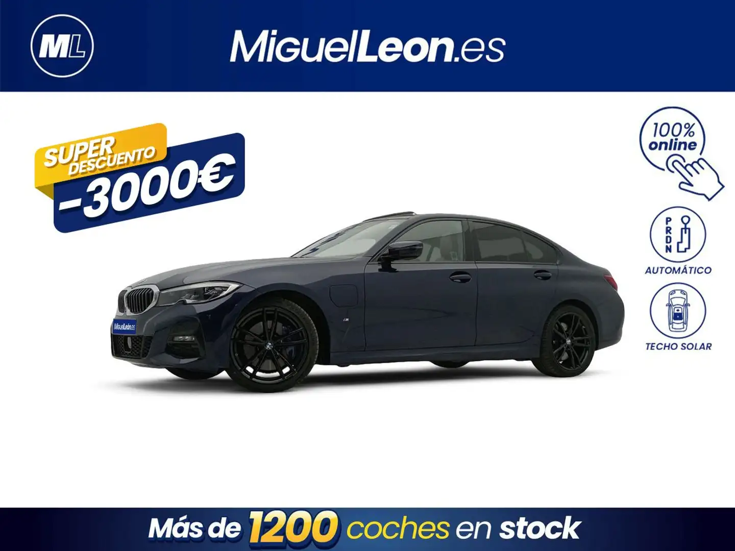 BMW 330 330e iPerformance Azul - 1