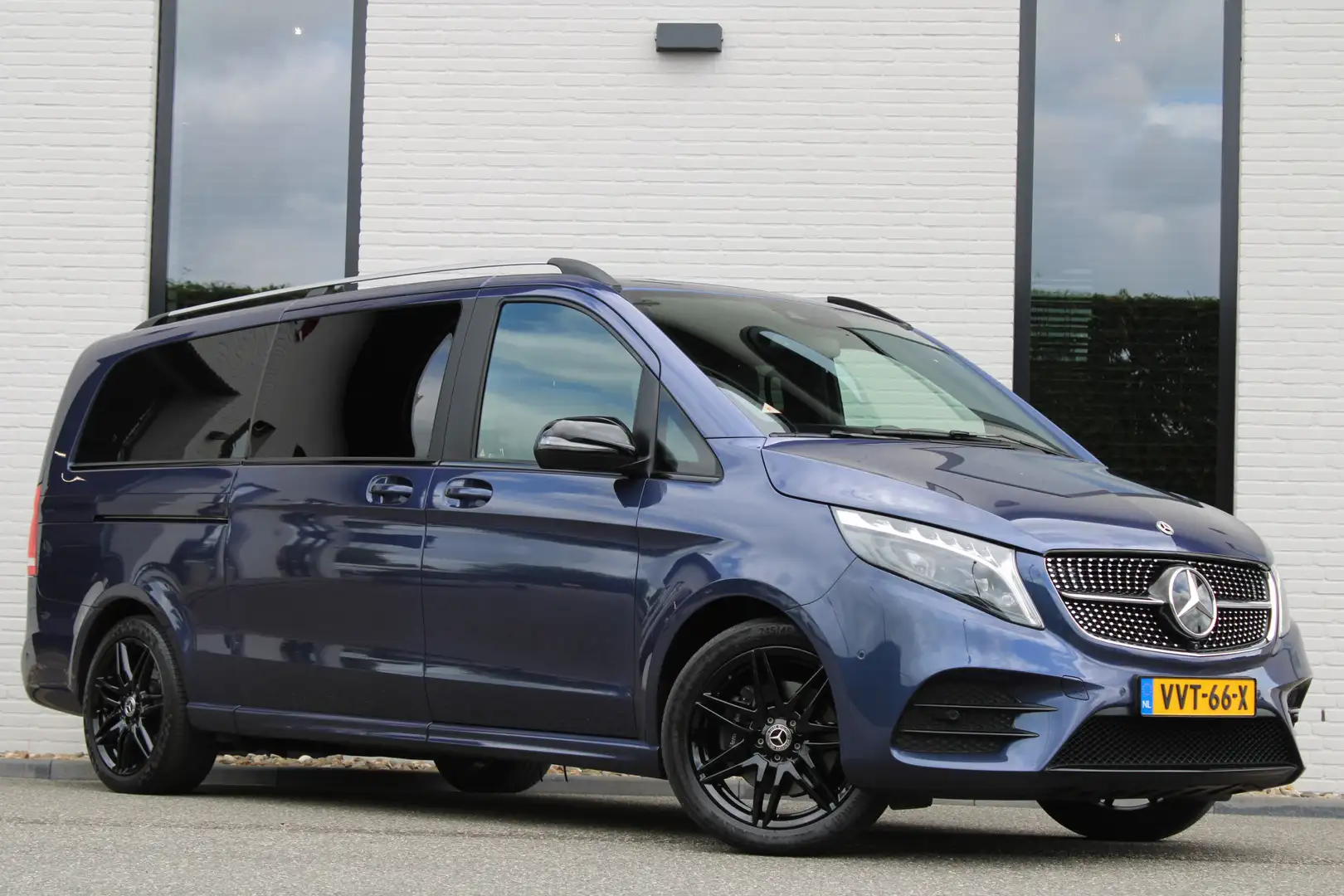 Mercedes-Benz V 300 300d / BPM VRIJ / XXL / AMG / DC / 2x Elec Schuifd Blauw - 1