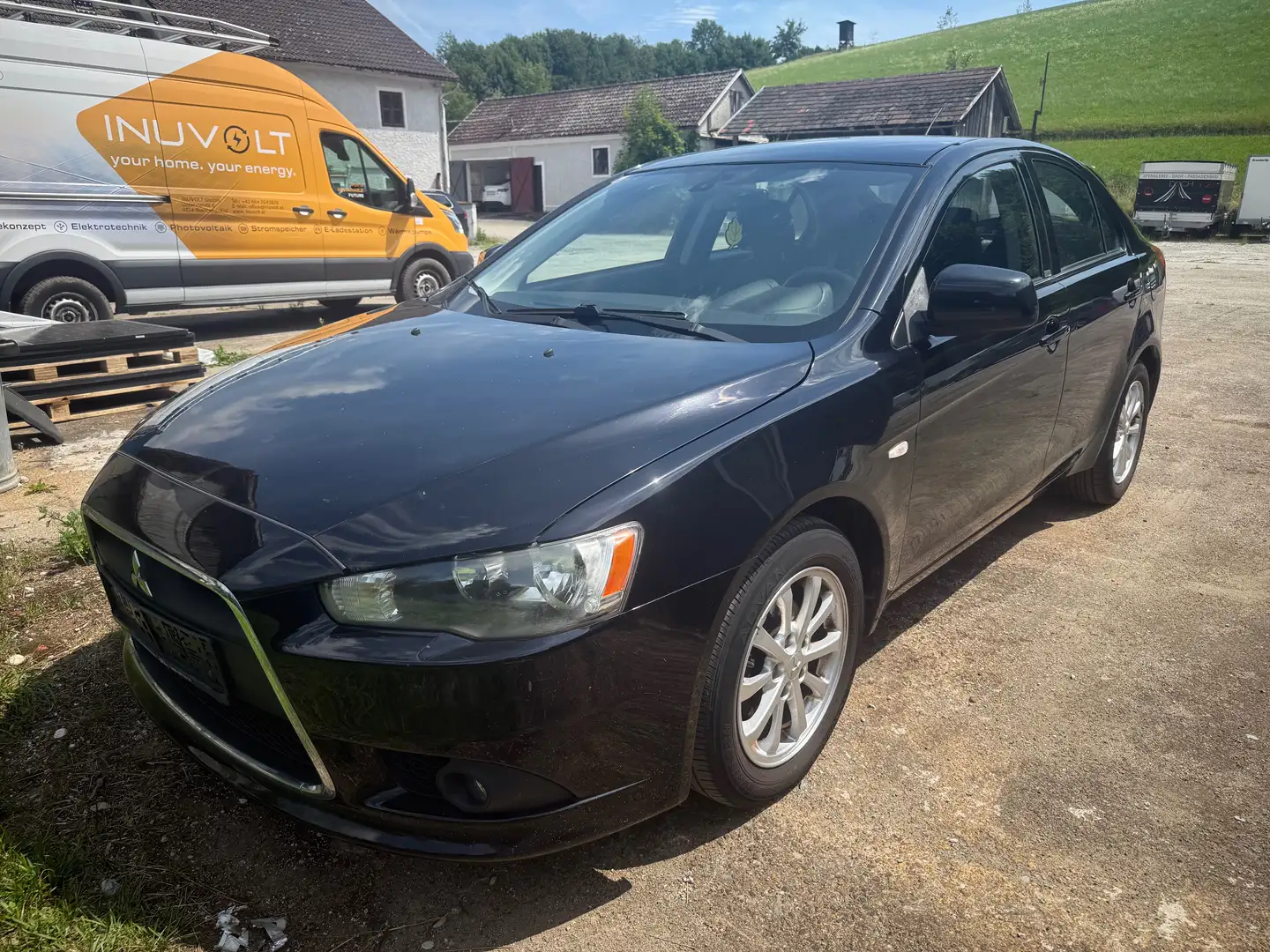 Mitsubishi Lancer Zwart - 1