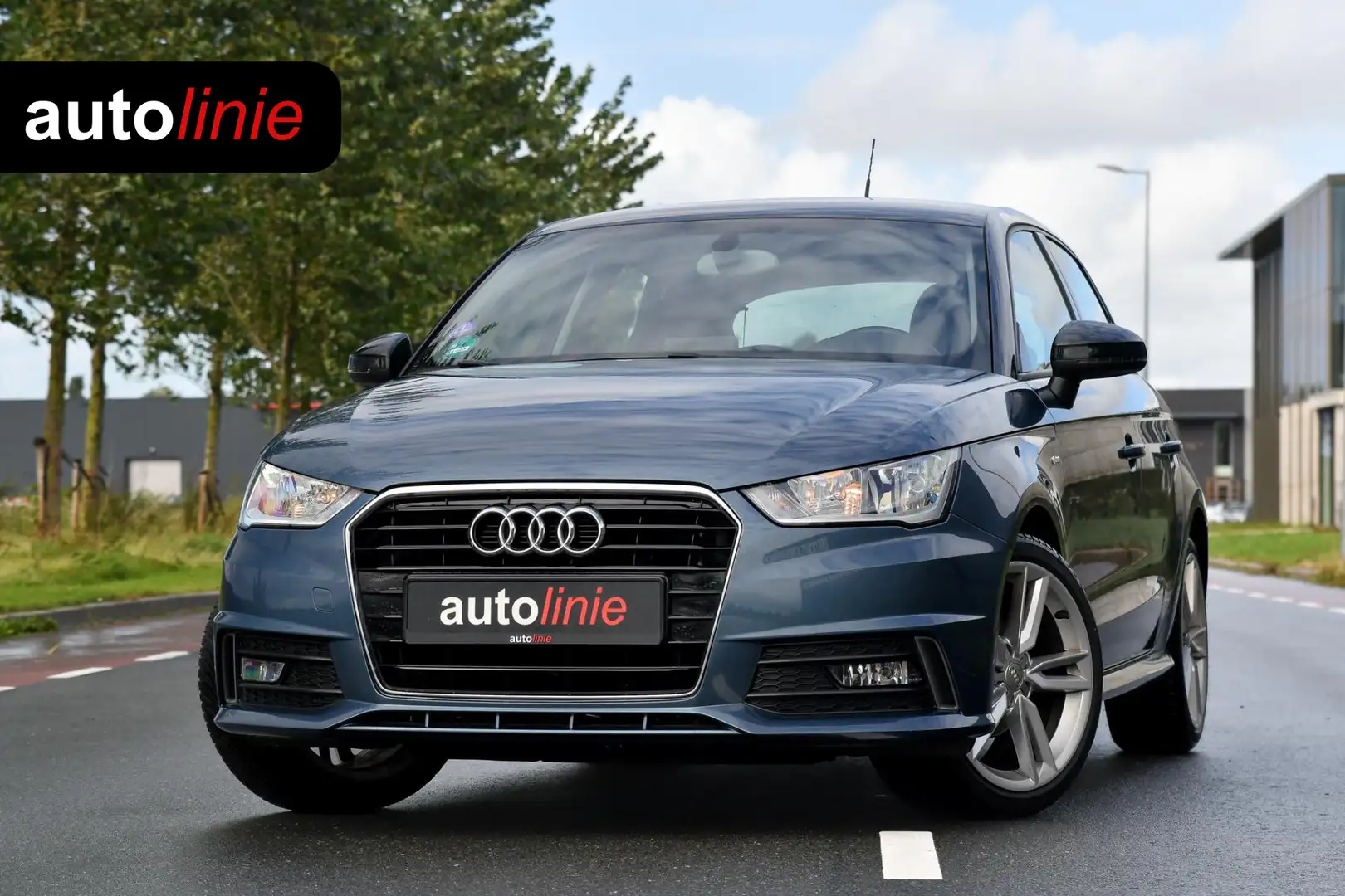 Audi A1 Sportback 1.0 TFSI Sport Pro Line S. Navi, Cruise, Bleu - 1