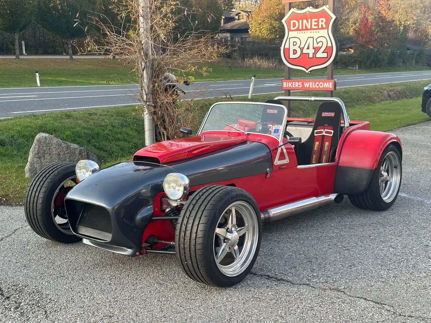 Sonstige Marken DJ Sportscars DAX Rush Roadster Hotrod 5,7 V8 Rot - 1