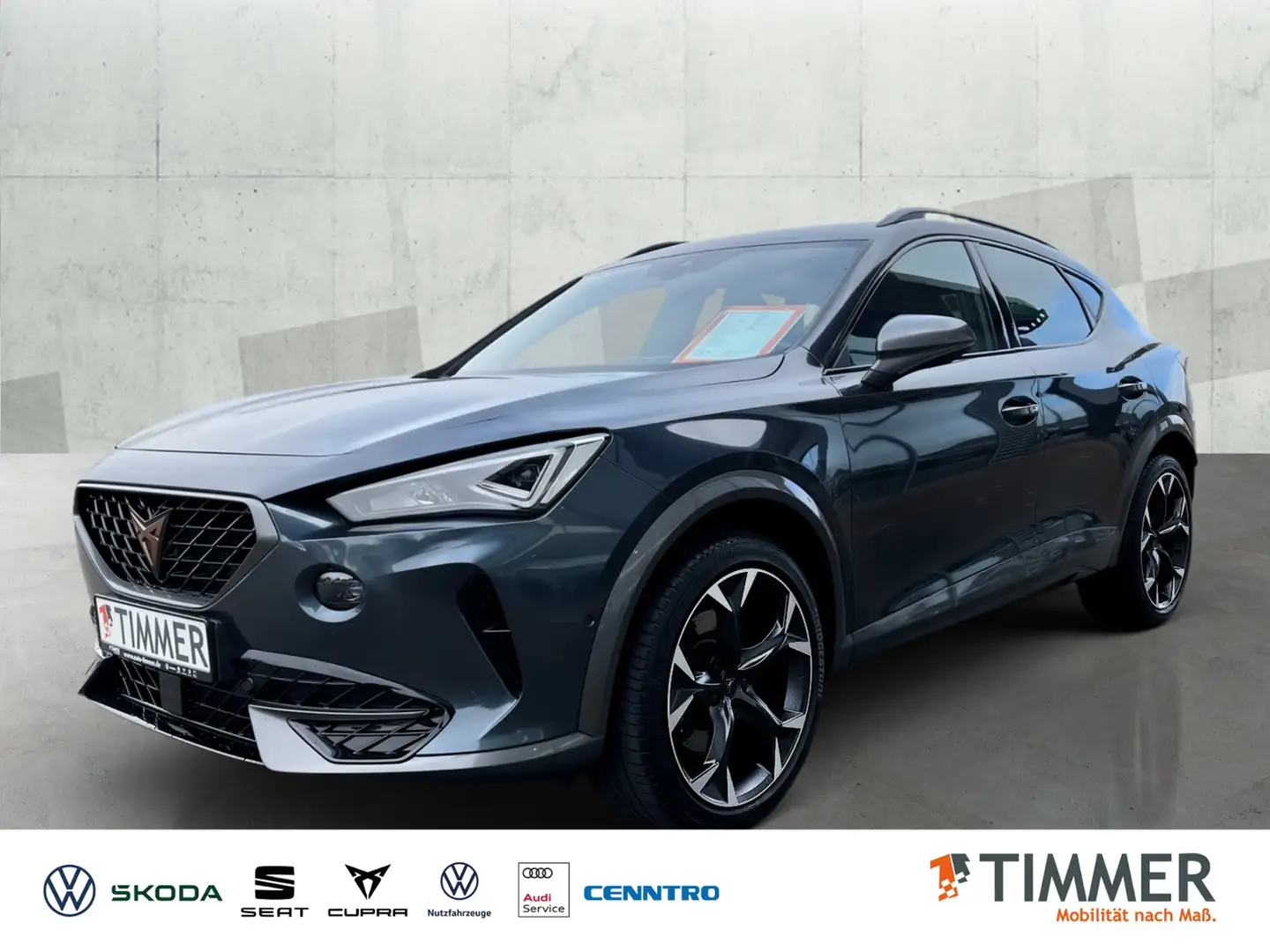 CUPRA Formentor 2.0 DSG VZ 4Dr*AHK *SCHALE *BEATS *RKAM *NAVI *AP Grau - 1