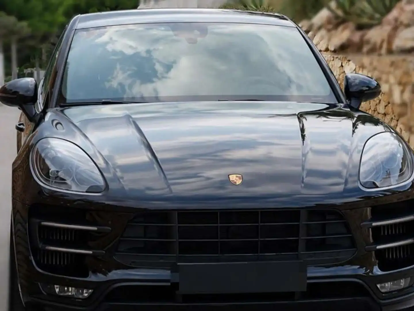 Porsche Macan Turbo Aut. Negro - 1