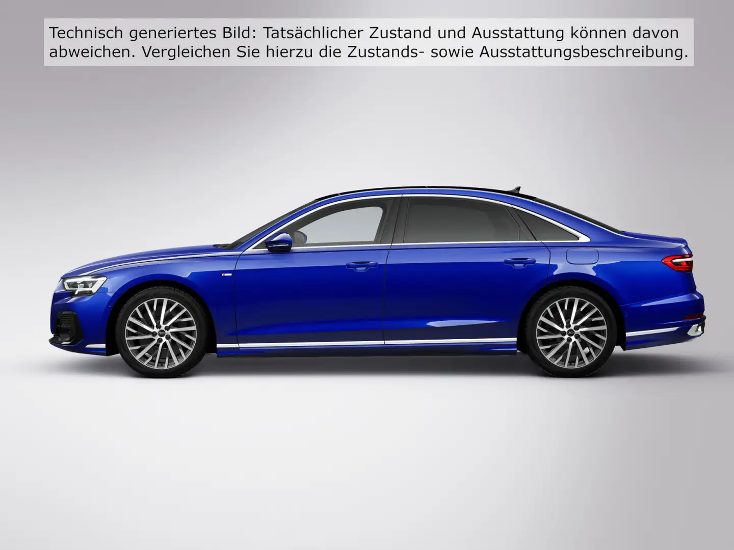 Audi A8 L TFSI e 60 e quattro 340(462) kW(PS) tiptron Blau - 2
