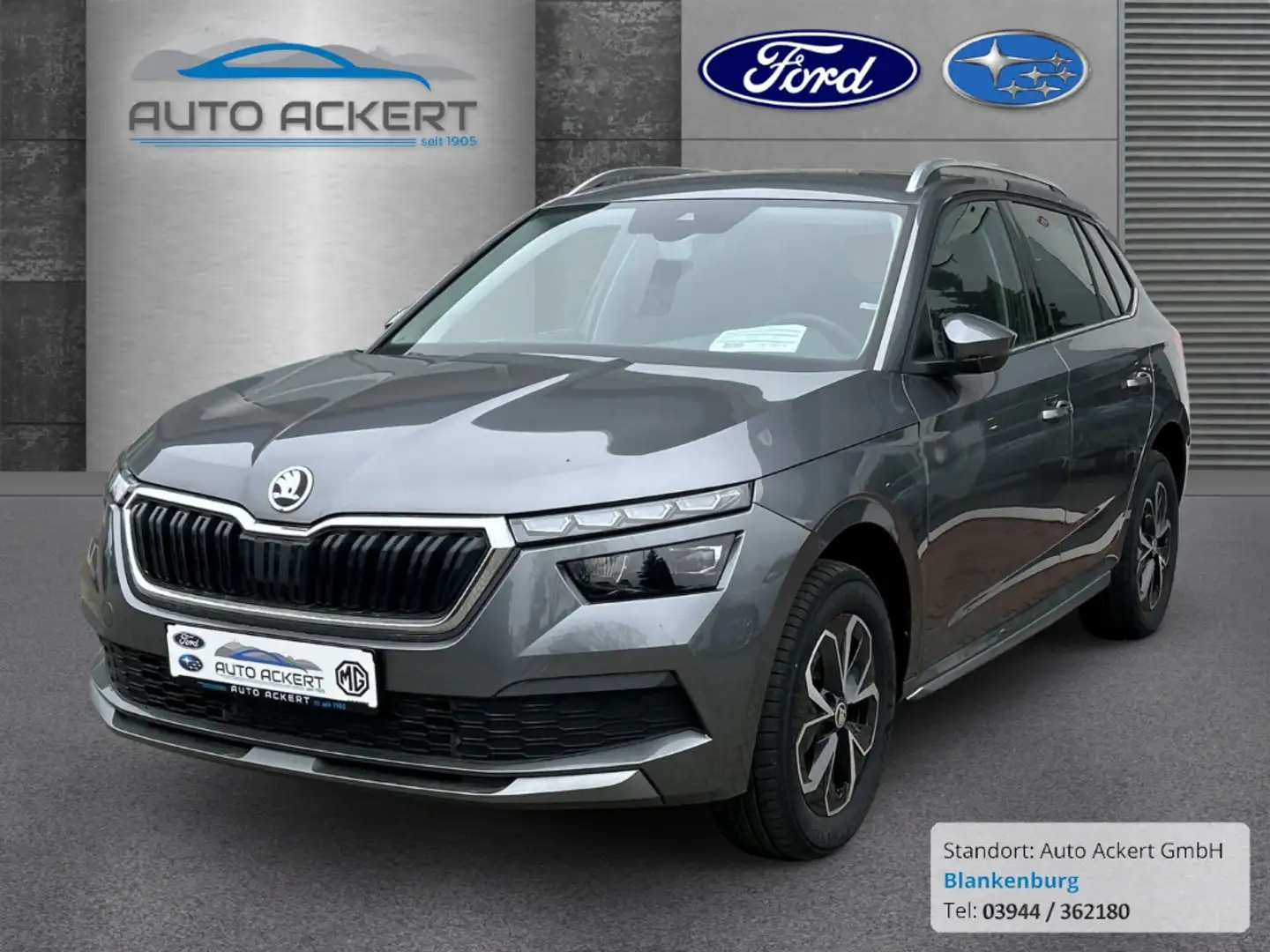 Skoda Kamiq Style 1.5 TSI*Kessy*Lenkr.Hz.*SHz*LED*DAB Gris - 1