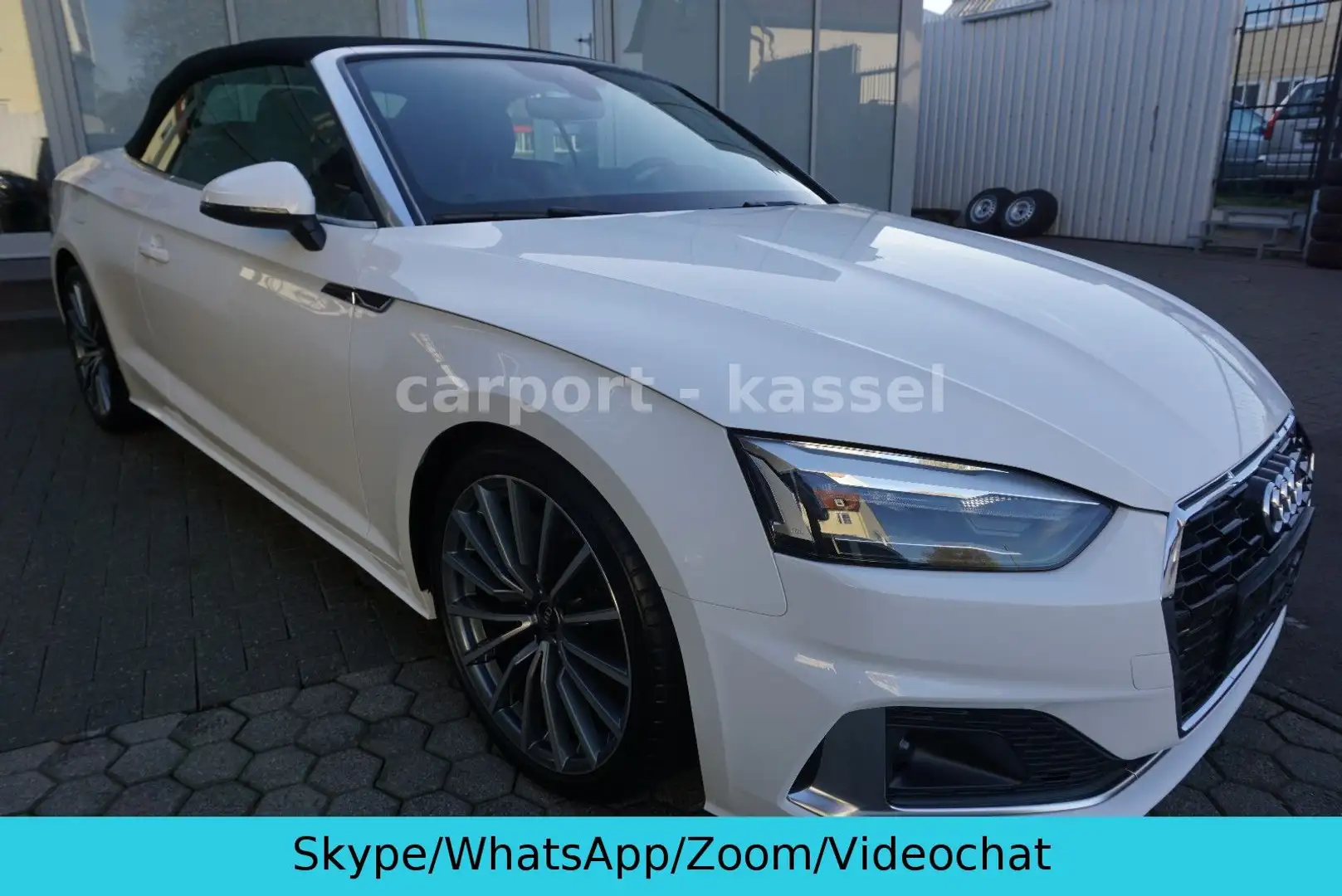 Audi A5 Cabriolet 40 TFSI/ ab 5,99% Weiß - 1
