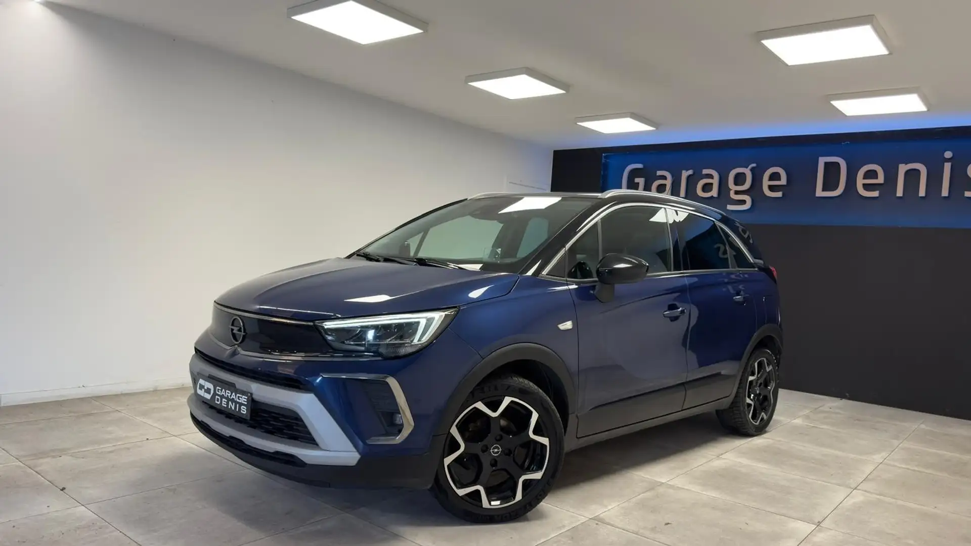 Opel Crossland 1.5 TD ECOTEC GSLine*GPS+CAMERA*LED*CUIR*TOIT-PANO Bleu - 1