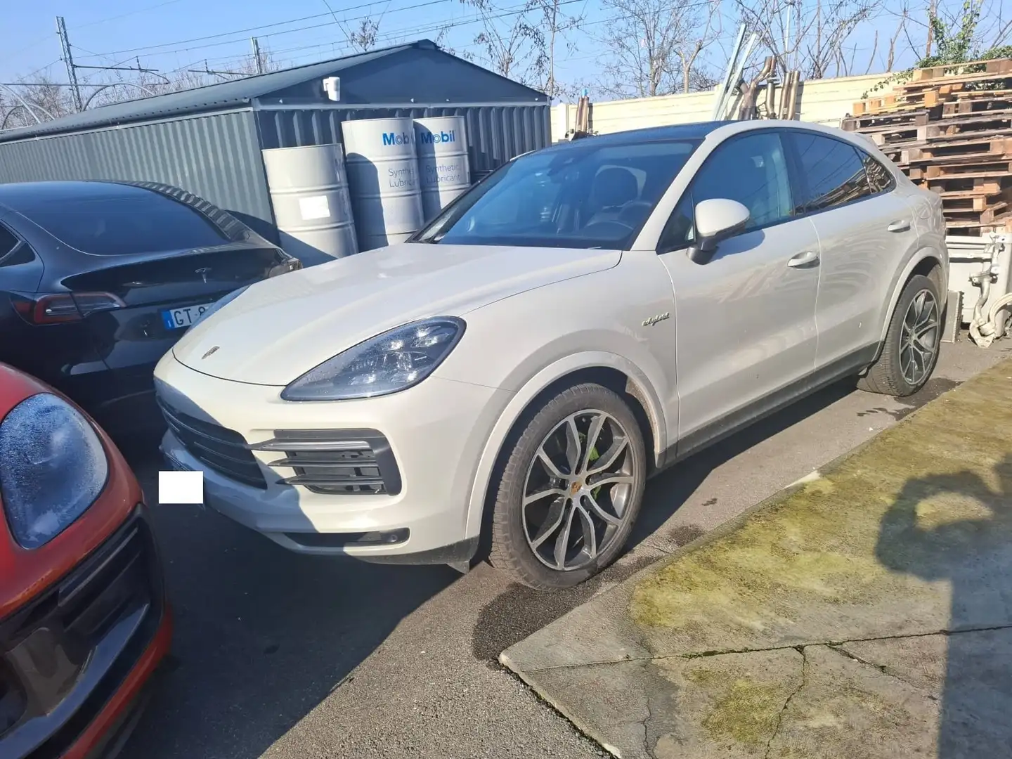 Porsche Cayenne Cayenne Coupé 3.0 V6 E-Hybrid 202.000 KM REALI Weiß - 1