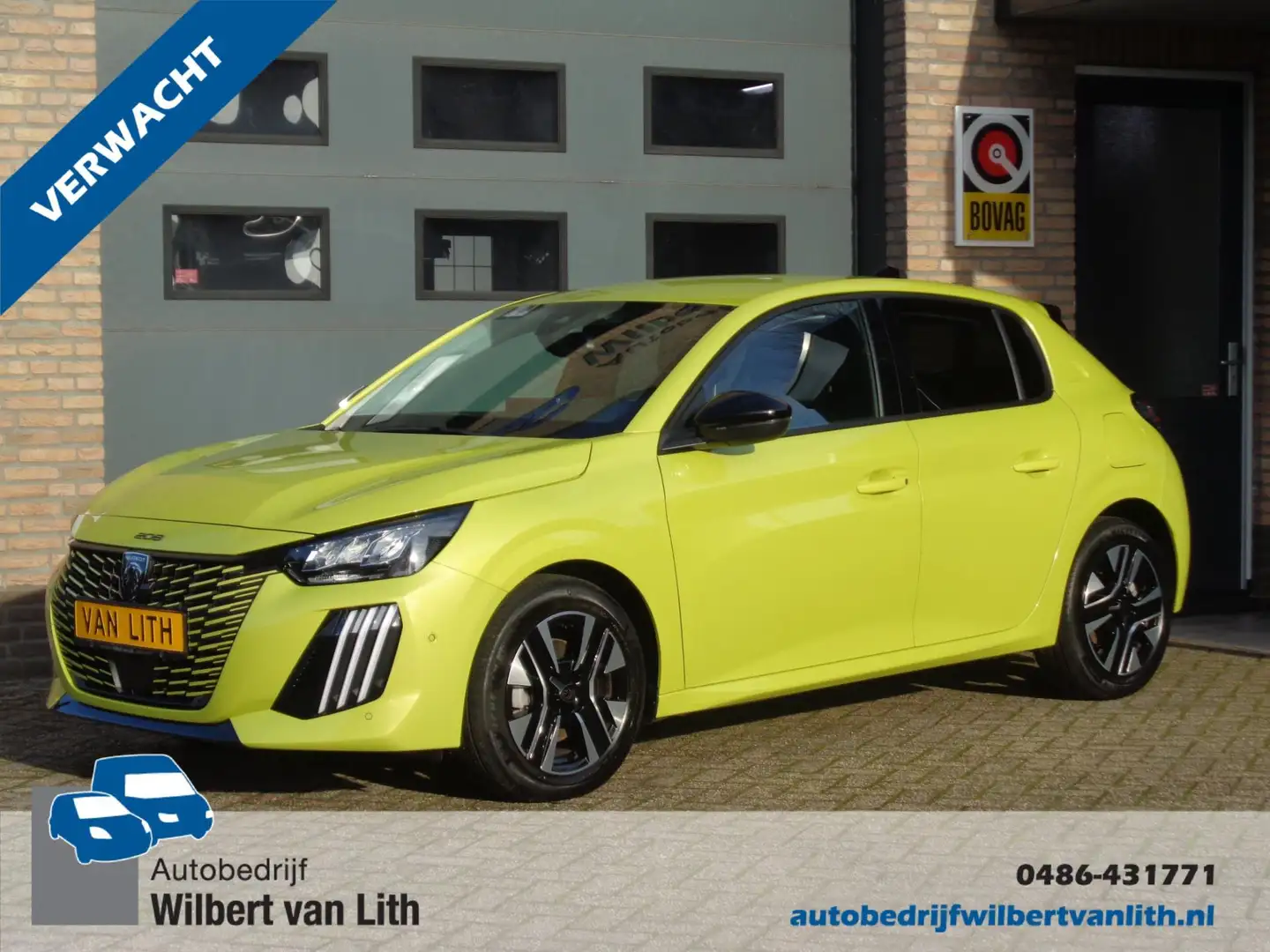 Peugeot 208 1.2 PureTech 100 Allure | Camera v+a | Dodehoek | Geel - 1
