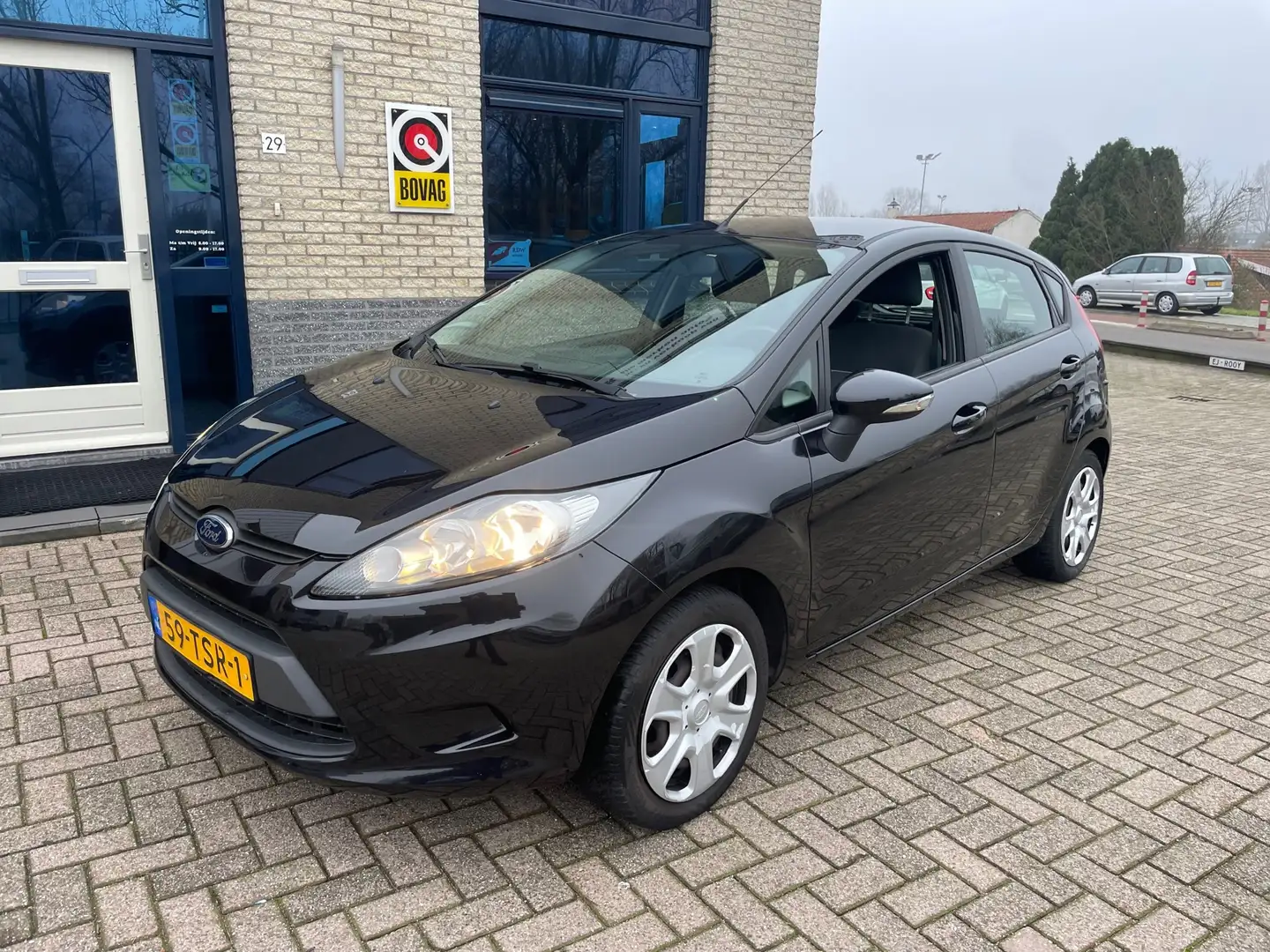 Ford Fiesta 1.25 Titanium-NL auto-airco-zuinig-5deurs Nero - 1