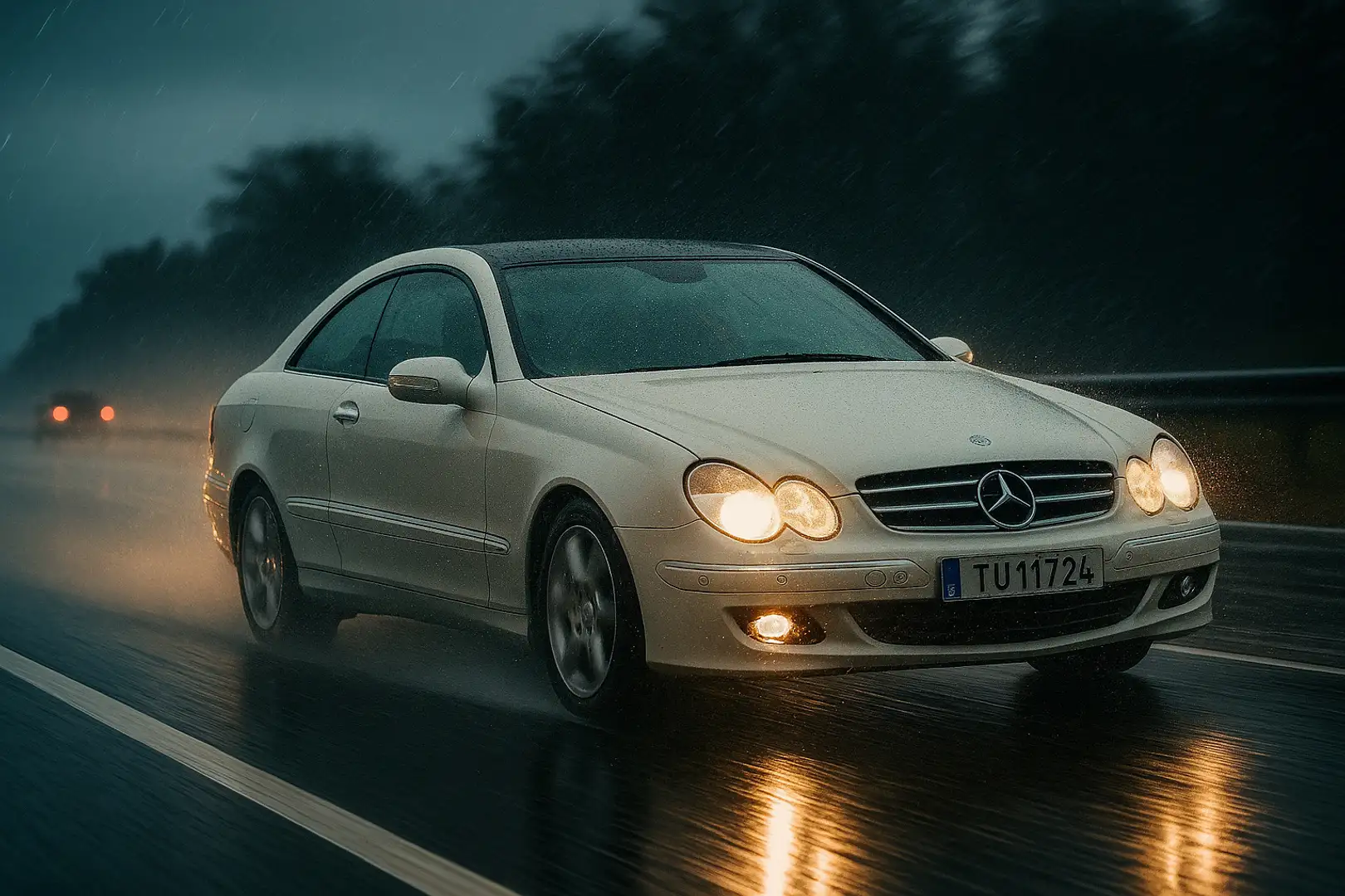 Mercedes-Benz CLK 280 Neues Pickerl (Öamtc) Elegance Sport Aut. Blanc - 1