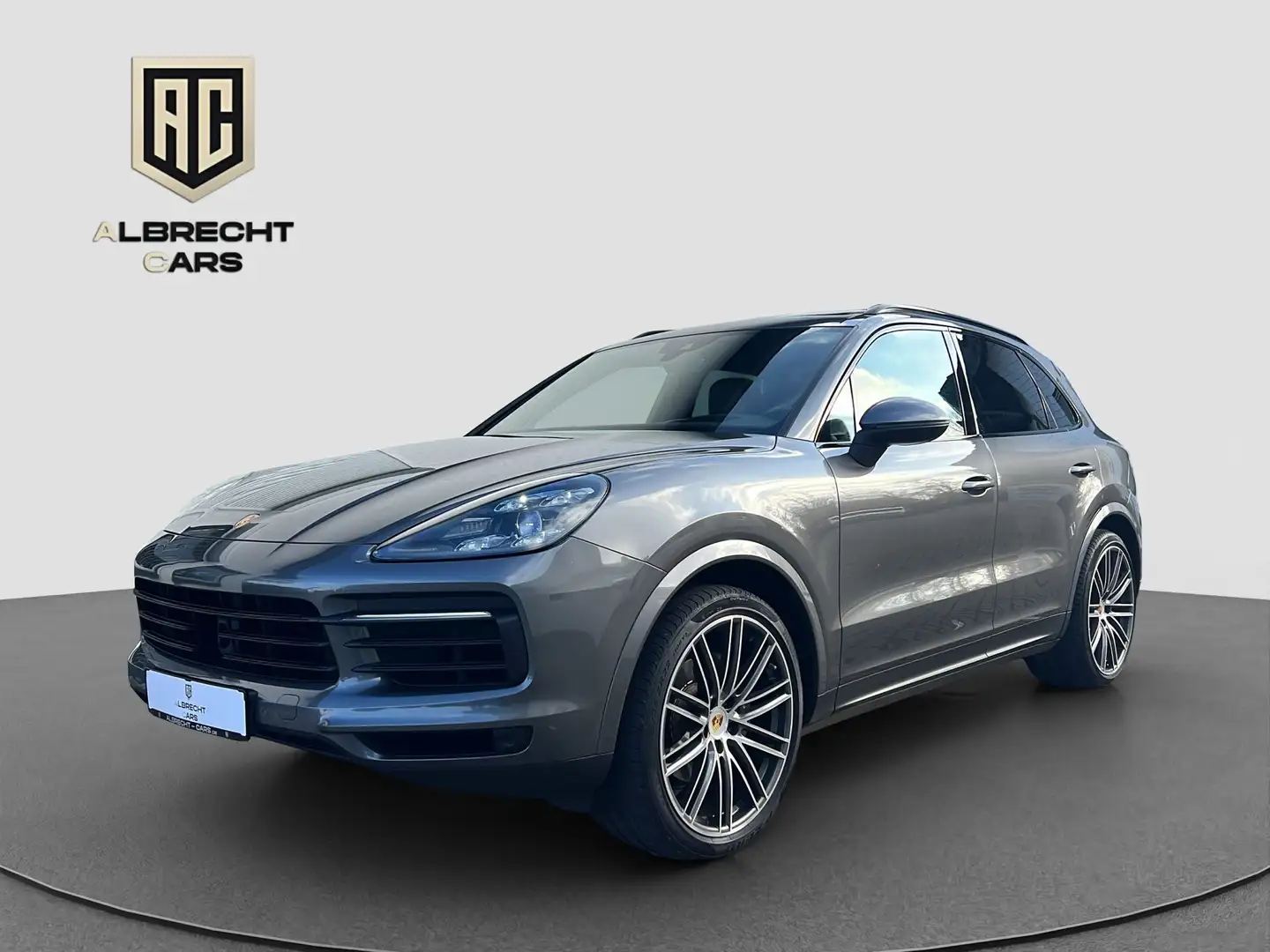 Porsche Cayenne AHK PANO MATRIX PDLS HUD LUFT ACC 22" Grau - 1