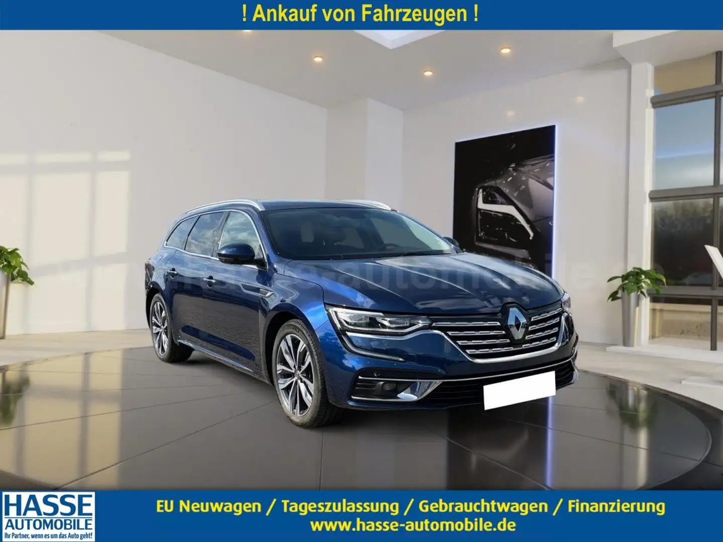 Renault Talisman Grandtour Intens SHZ KlimaAuto dCi 160 EDC 118 ... Albastru - 1