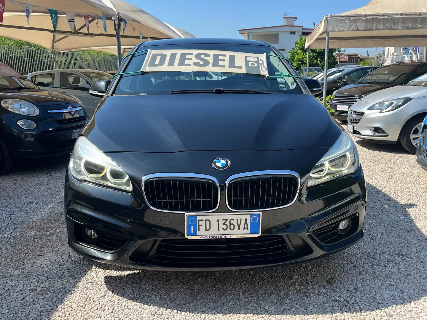 BMW 216 1500 DIESEL 115 CV KM CERTIFICATI FULL OPTIONAL Blu/Azzurro - 2