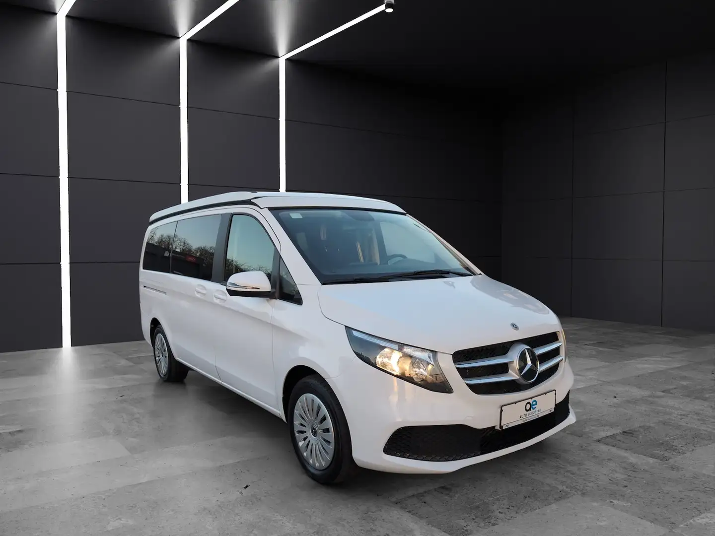 Mercedes-Benz V 220 Marco Polo *Küche*Bett*AHK*Kamera*StHz*Kam Blanc - 2