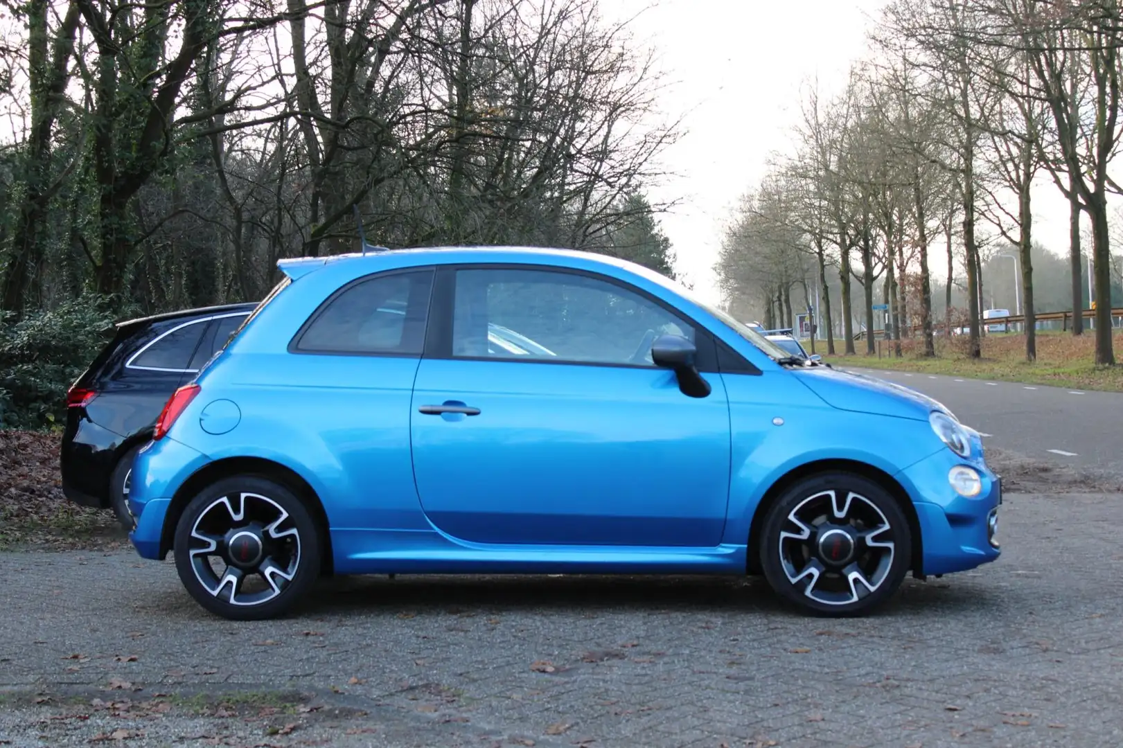 Fiat 500 0.9 TwinAir Turbo Sport, Airco, Cruise, Carplay,Na Blau - 2