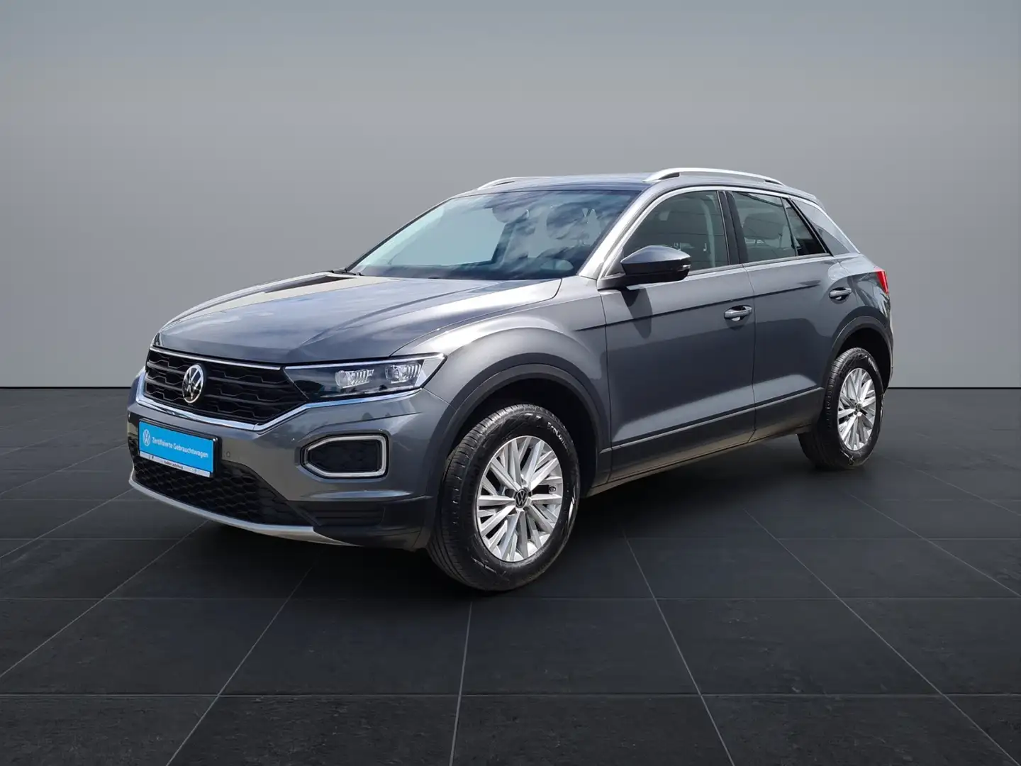 Volkswagen T-Roc 1.5 TSI Style+LED+PDC+SHZ+APPCONN+CLIMATR+ACC Grau - 2