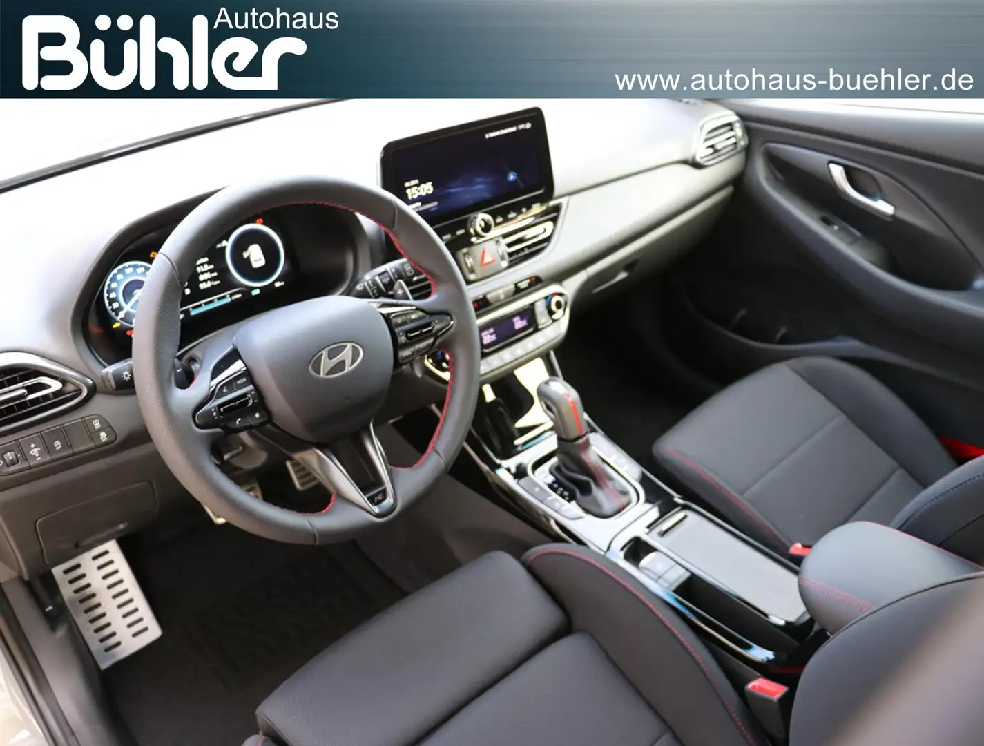 Hyundai i30 Fastback N Line 1.5 T-GDI DCT Automatik LED-Sch... Grau - 2