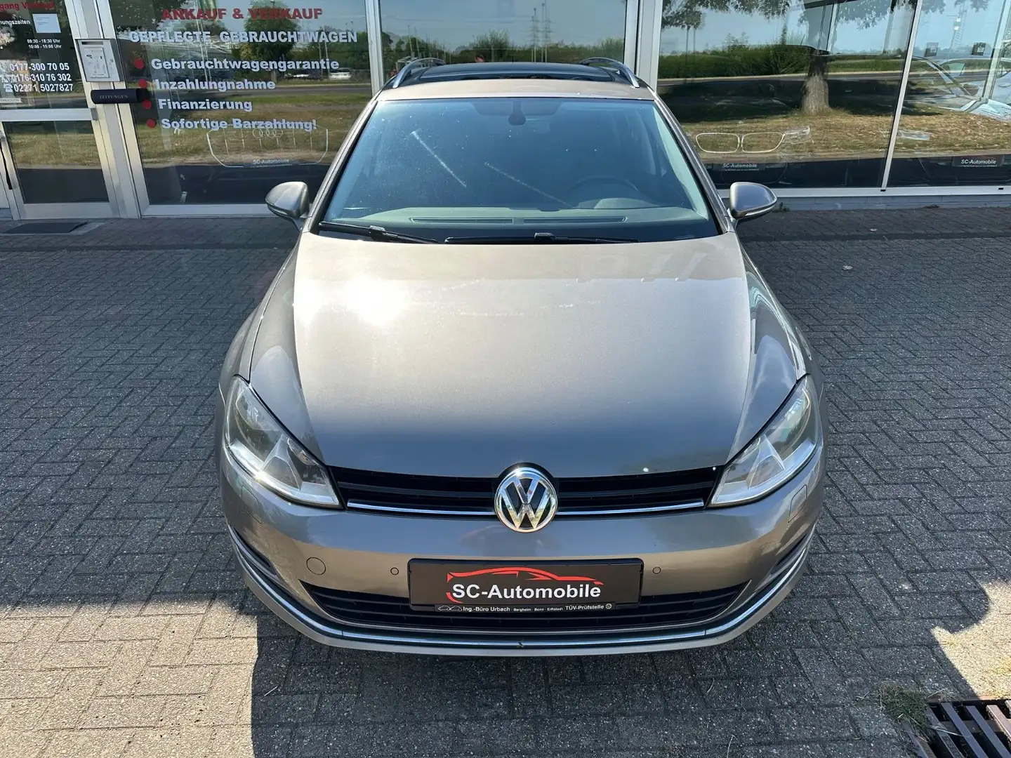 Volkswagen Golf VII Variant Allstar BMT*NAVI*PANO*EURO6 Braun - 2