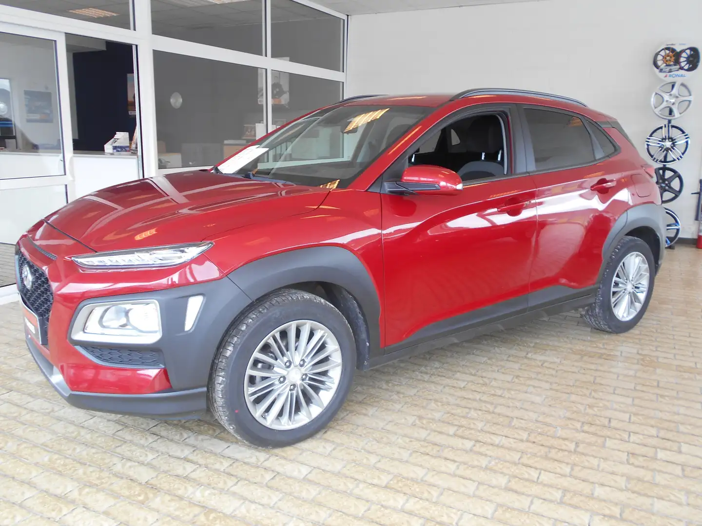 Hyundai KONA 1.0 T-GDi Twist Techno GPF (EU6d-TEMP) Rouge - 2