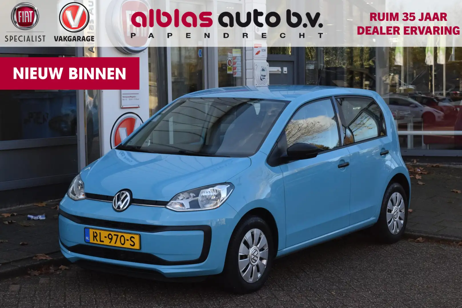 Volkswagen up! 1.0 BMT take up! Orig.NL | 2e eig. Bleu - 1