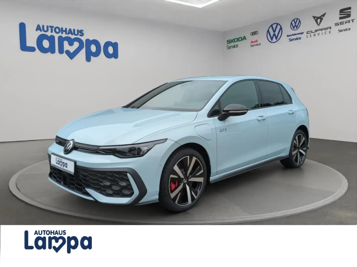Volkswagen Golf VIII GTE 1.5 eHybrid DSG AHK,NAV,RFK,SHZ,Matrix-LE Blau - 1