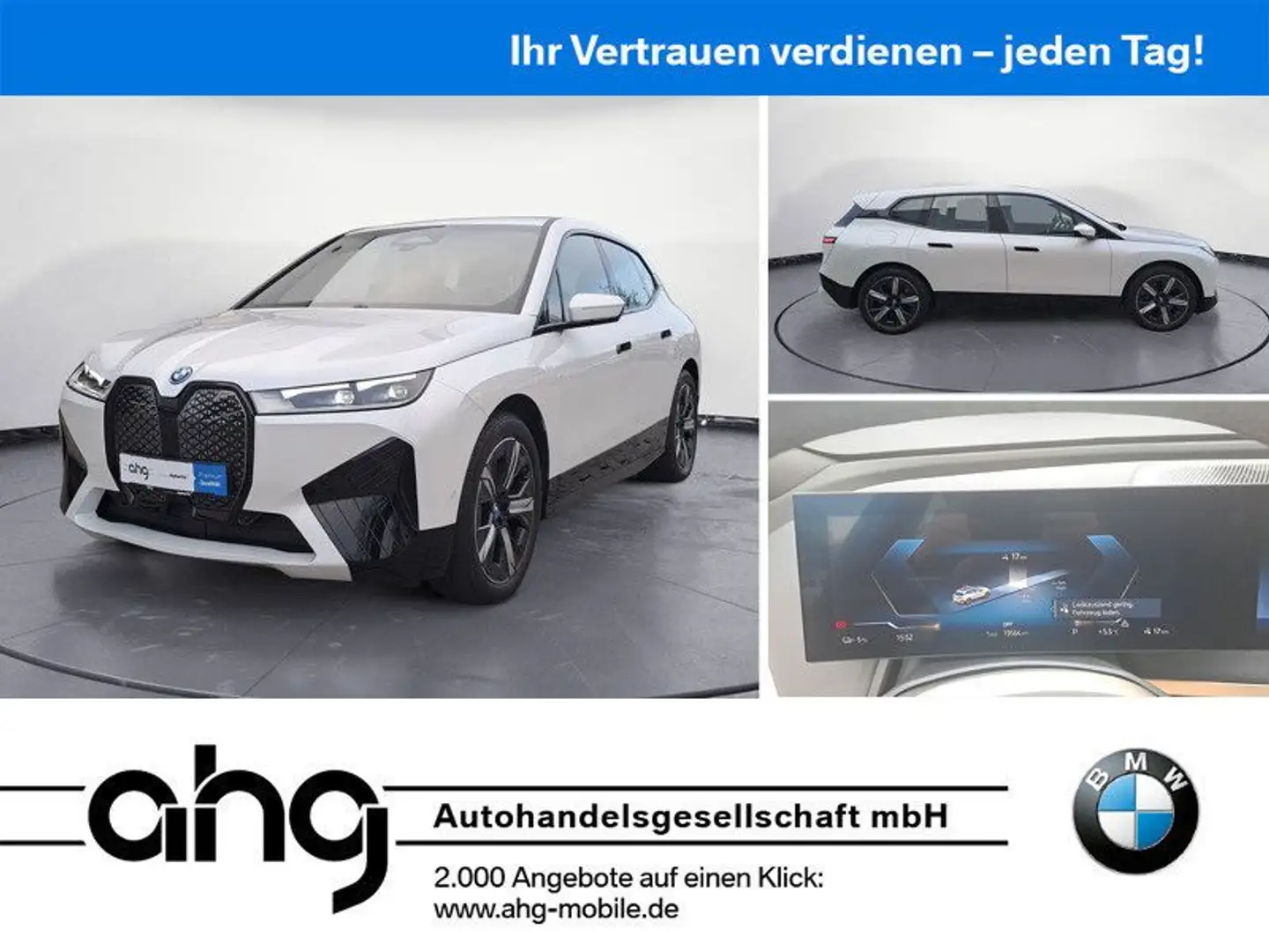 BMW iX xDrive40 Sportpaket AHK Komfortzugang Bianco - 1