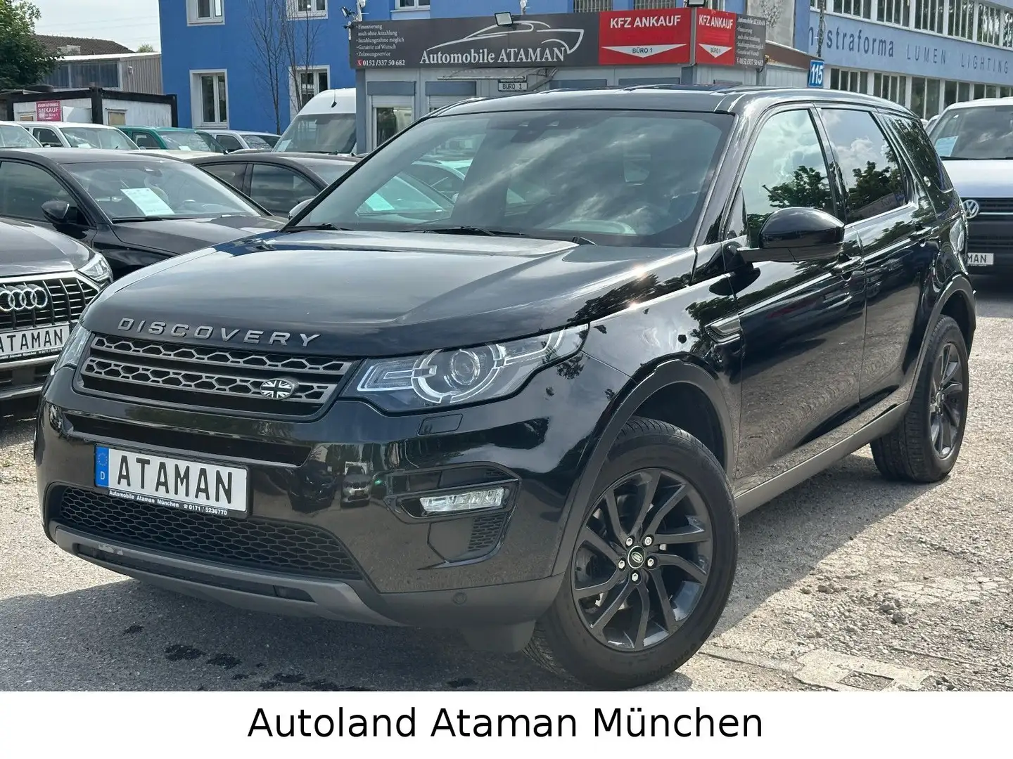 Land Rover Discovery Sport Autom AWD 7-Sitze/Navi/Leder/AHK Schwarz - 1