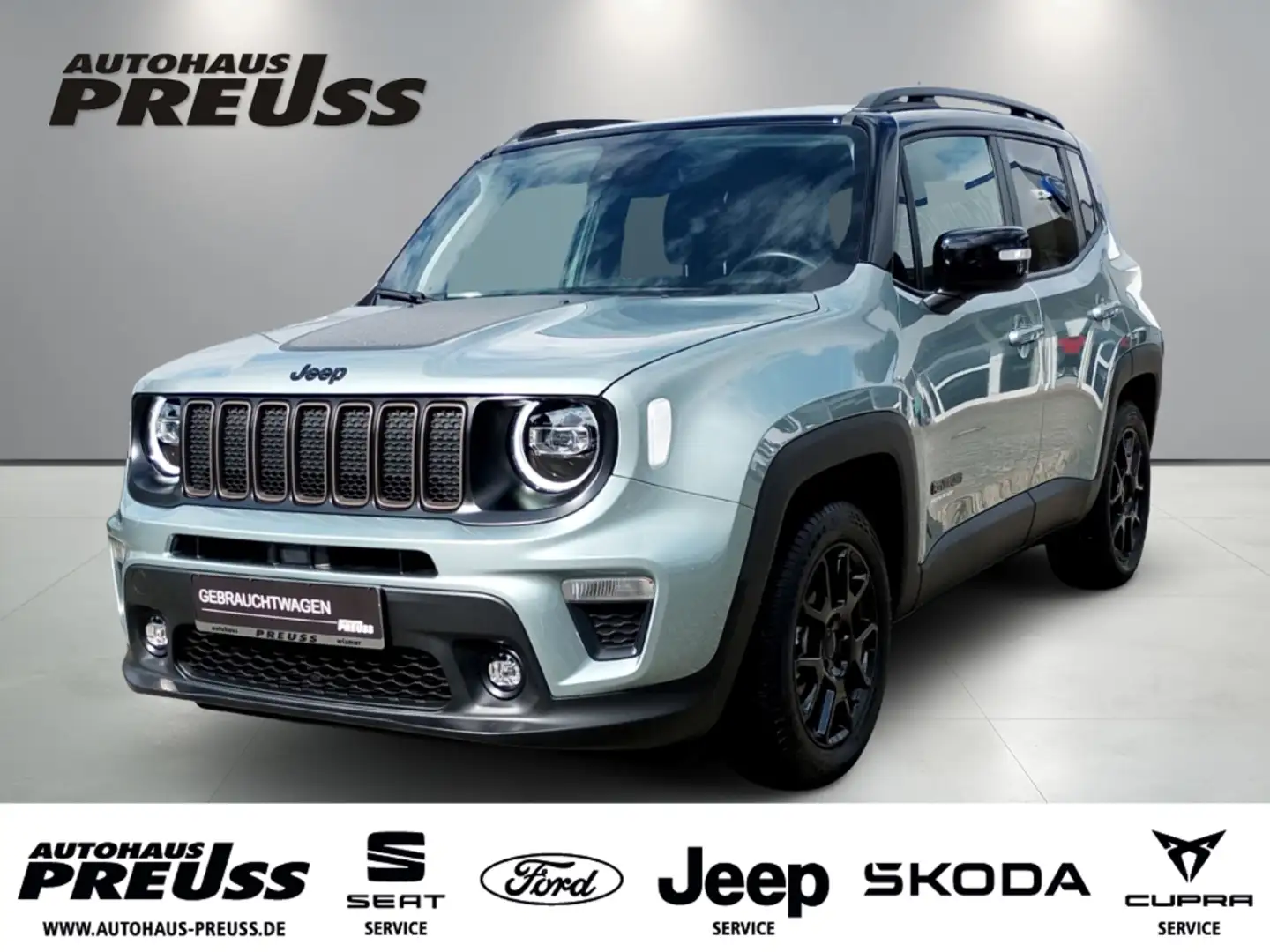 Jeep Renegade e-Hybrid Upland 1,5 Gris - 1